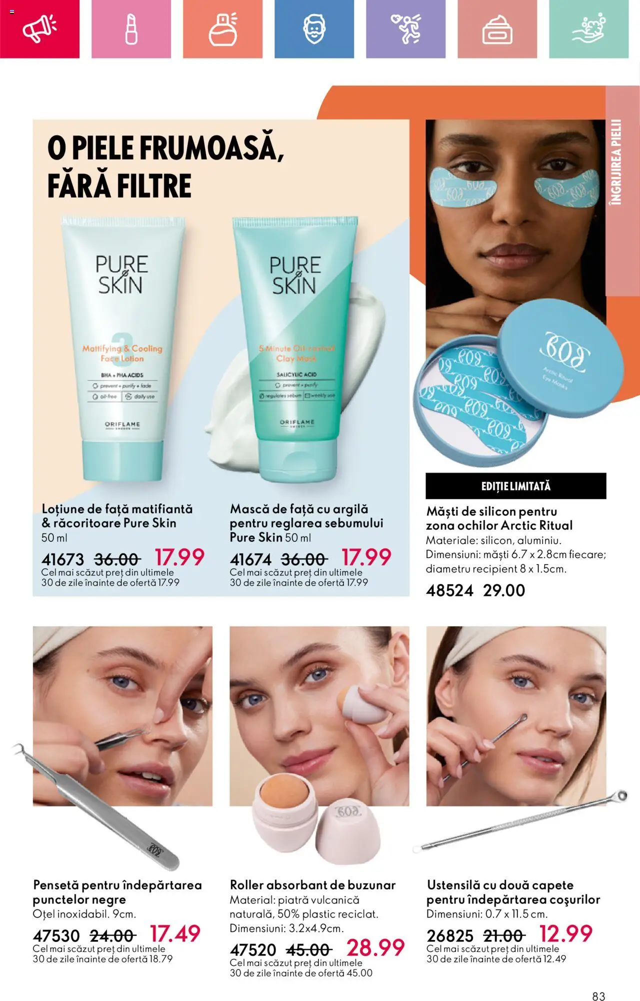 Catalog Oriflame 20 August - 8 Septembrie 2025 | Pagina 83 | Produse: Pensetă