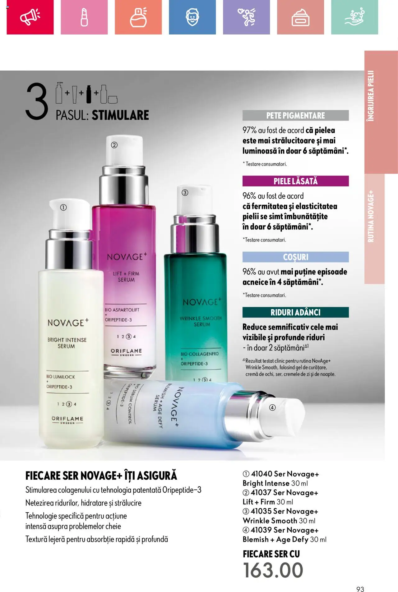 Catalog Oriflame 20 August - 8 Septembrie 2025 | Pagina 93 | Produse: Şerit ödül, Serum, Cremă