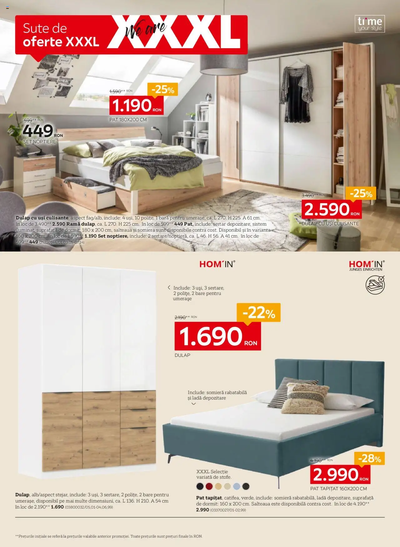 Catalog XXXLutz 14 - 26 Iulie 2025 | Pagina 10 | Produse: Delgeç, Pat