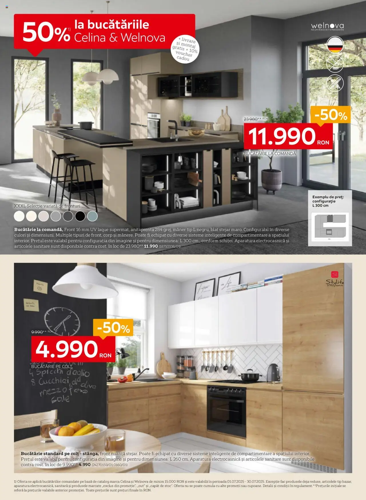 Catalog XXXLutz 14 - 26 Iulie 2025 | Pagina 4 | Produse: Delgeç, Mâner, Bucătărie