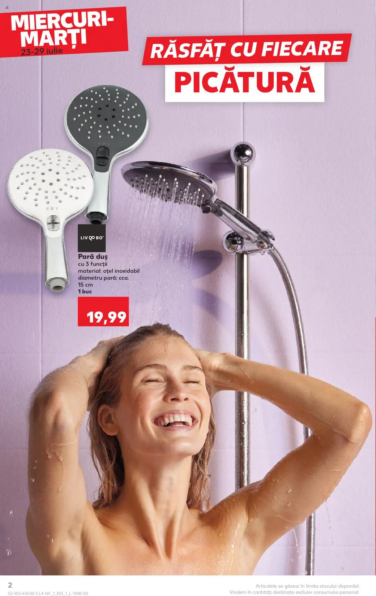 Catalog Kaufland 23 - 28 Iulie 2025 | Pagina 2 | Produse: Pară, Duș