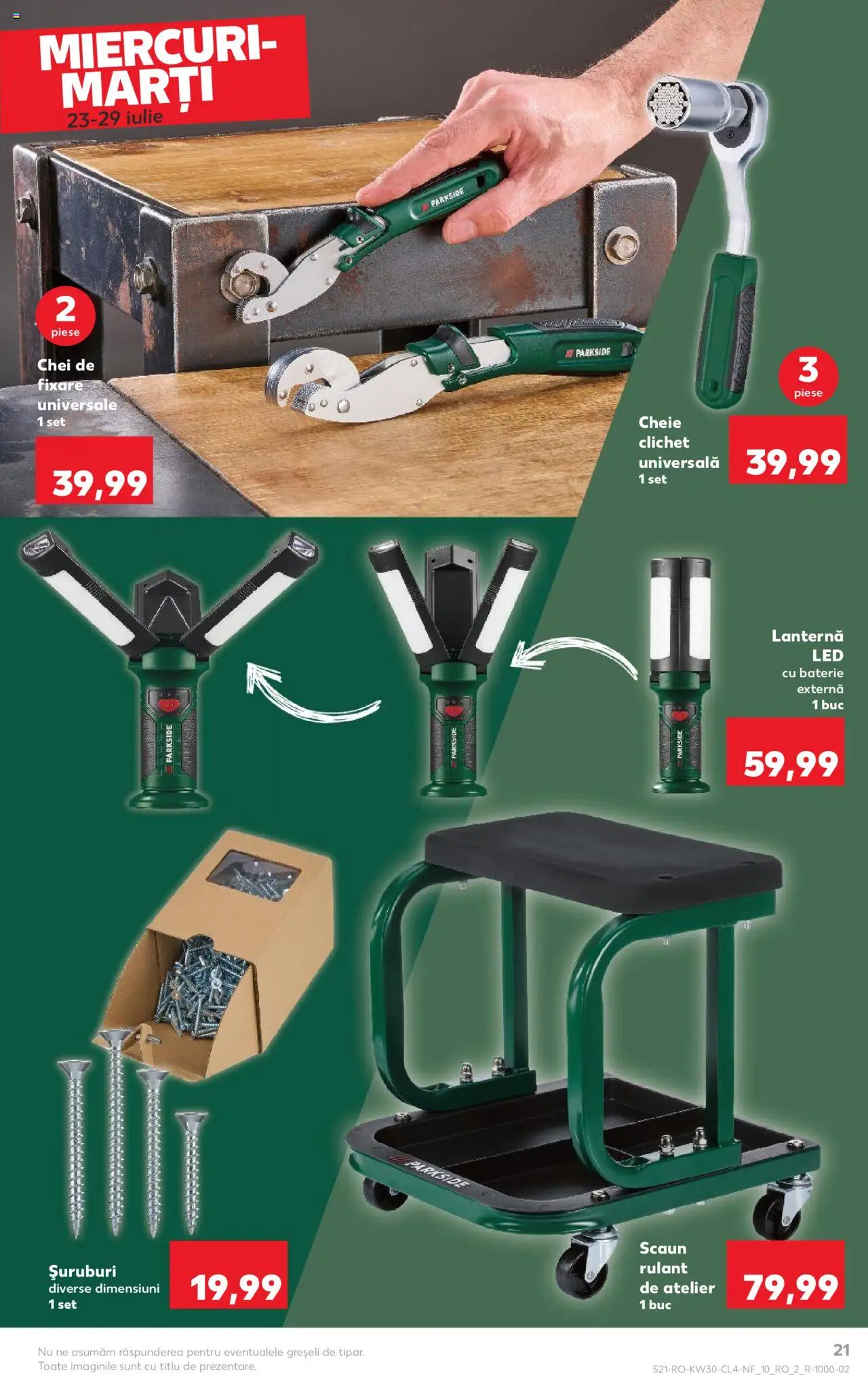 Catalog Kaufland 23 - 28 Iulie 2025 | Pagina 21 | Produse: Scaun, Babak, Baterie