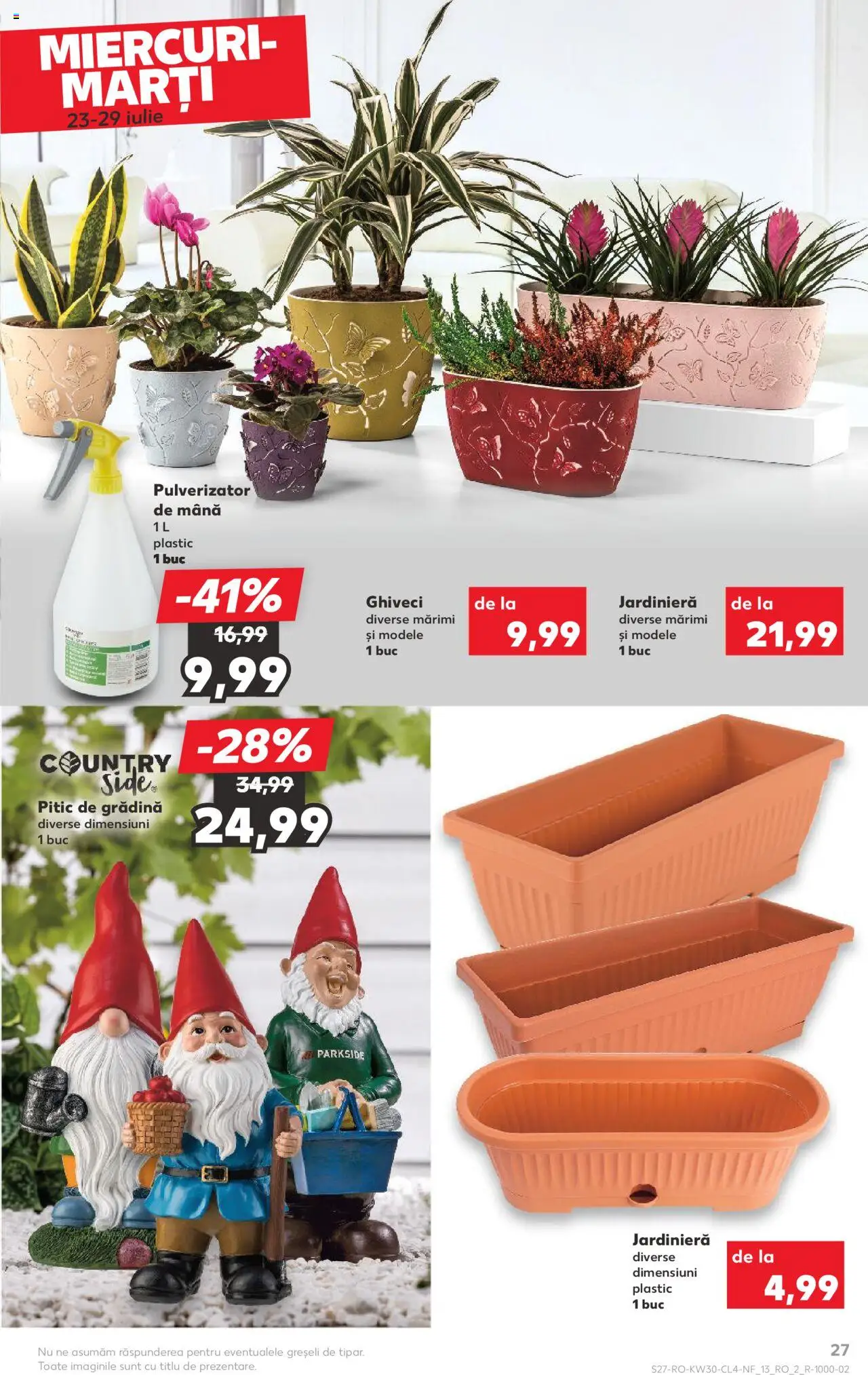 Catalog Kaufland 23 - 28 Iulie 2025 | Pagina 27 | Produse: Ghiveci