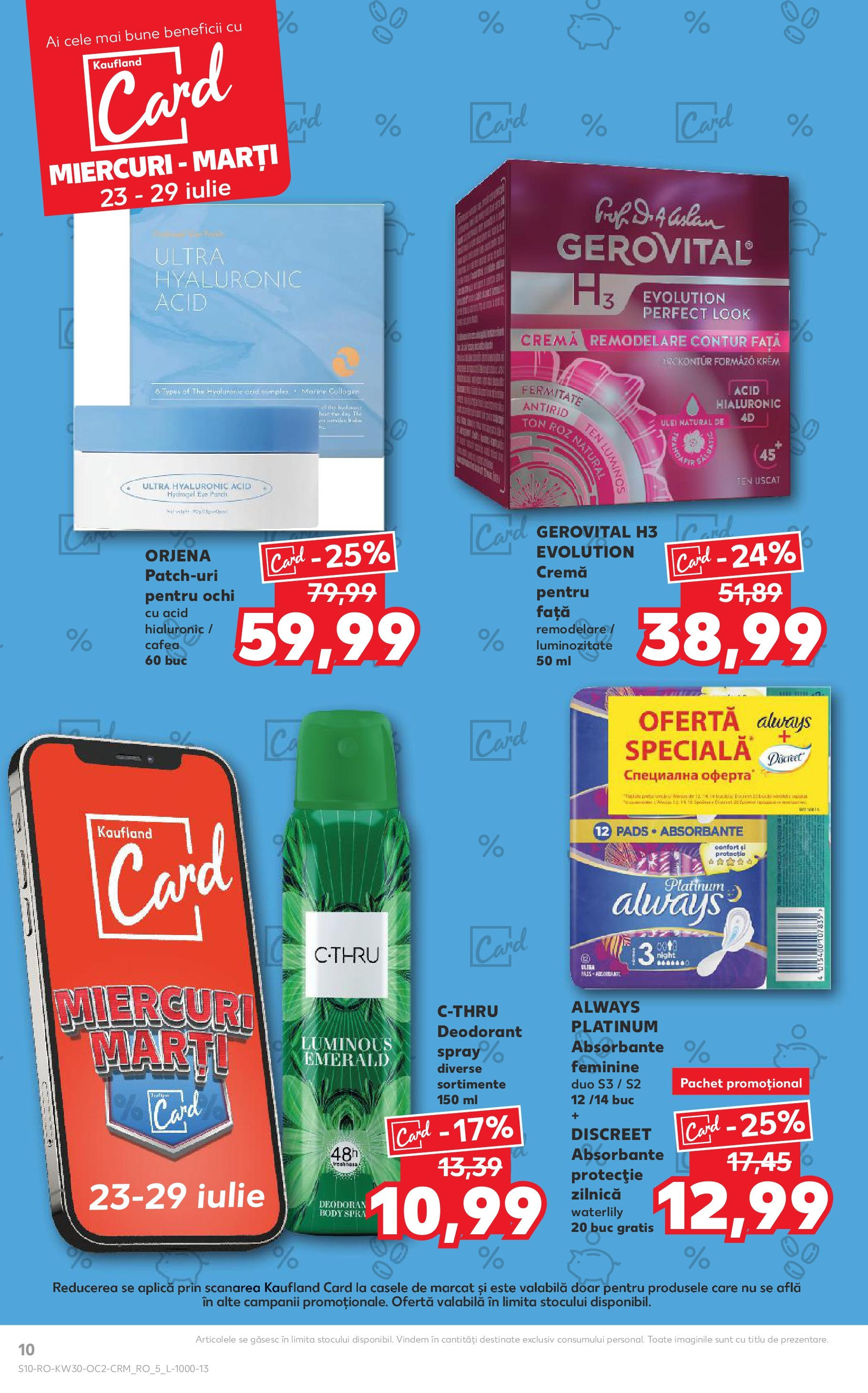 Catalog Kaufland 23 - 28 Iulie 2025 | Pagina 10 | Produse: Body, Cremă, Cafea, Cremă pentru față