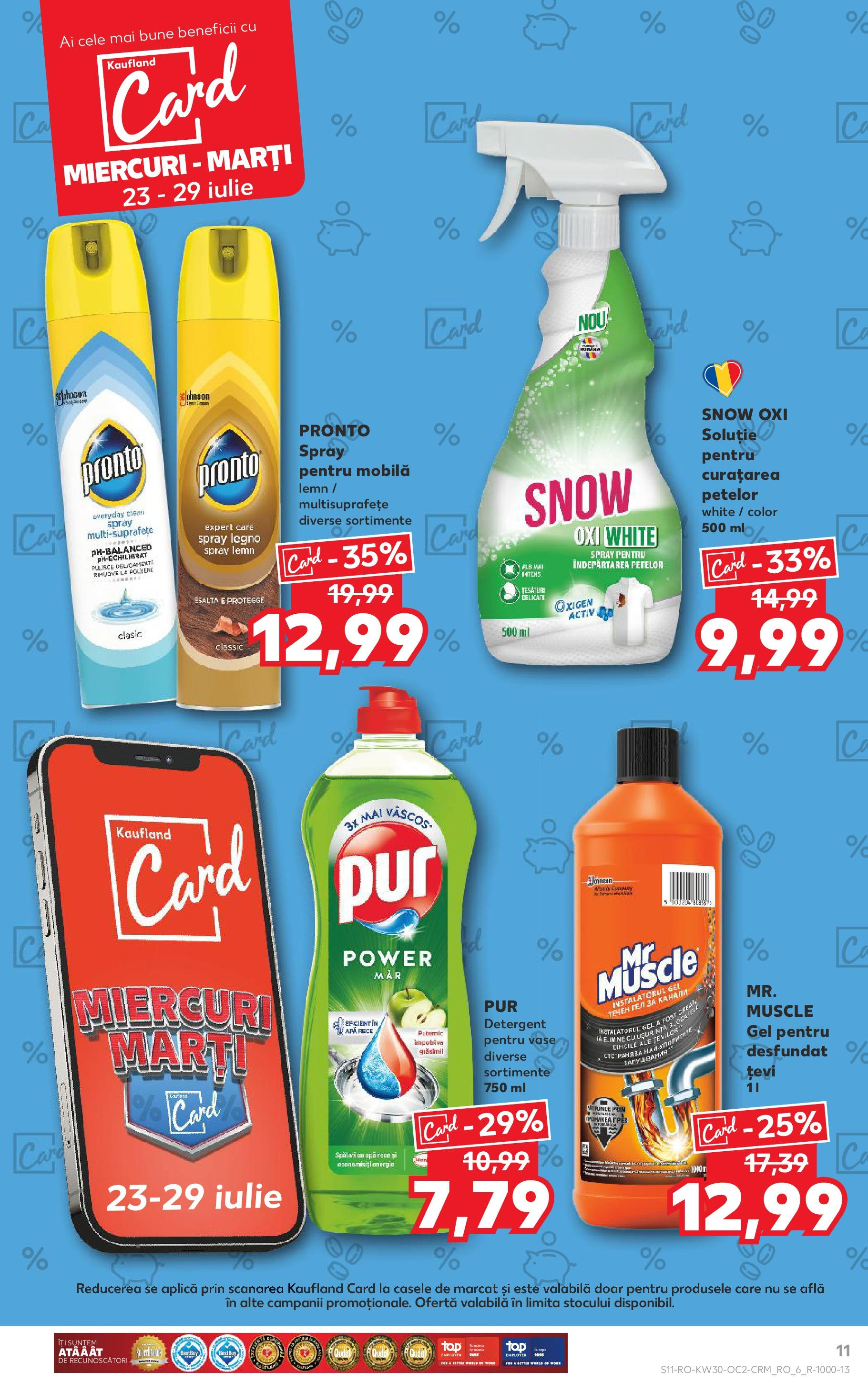 Catalog Kaufland 23 - 28 Iulie 2025 | Pagina 11 | Produse: Pomelo, Detergent, Îndepărtarea petelor