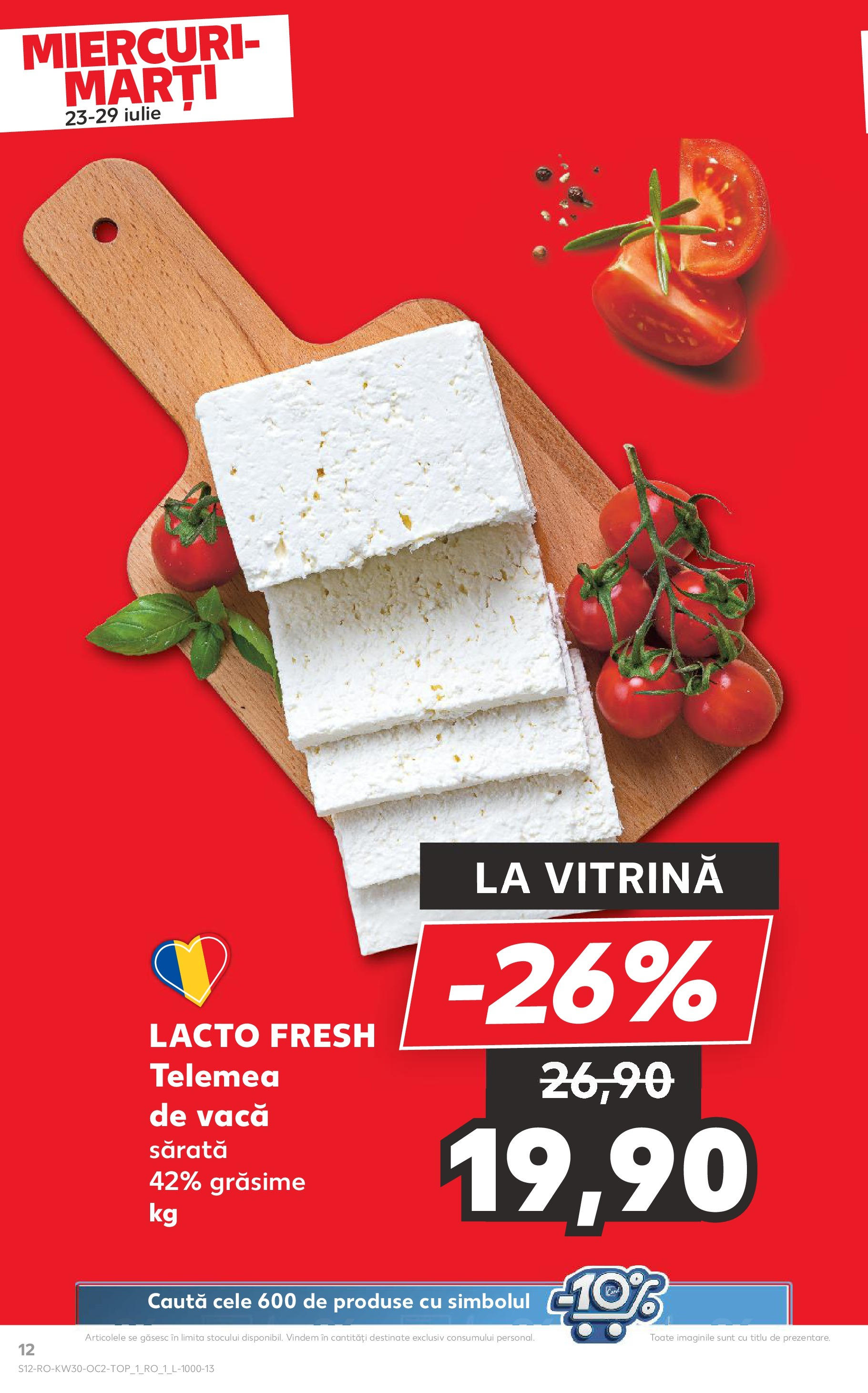 Catalog Kaufland 23 - 28 Iulie 2025 | Pagina 12 | Produse: Vitrină