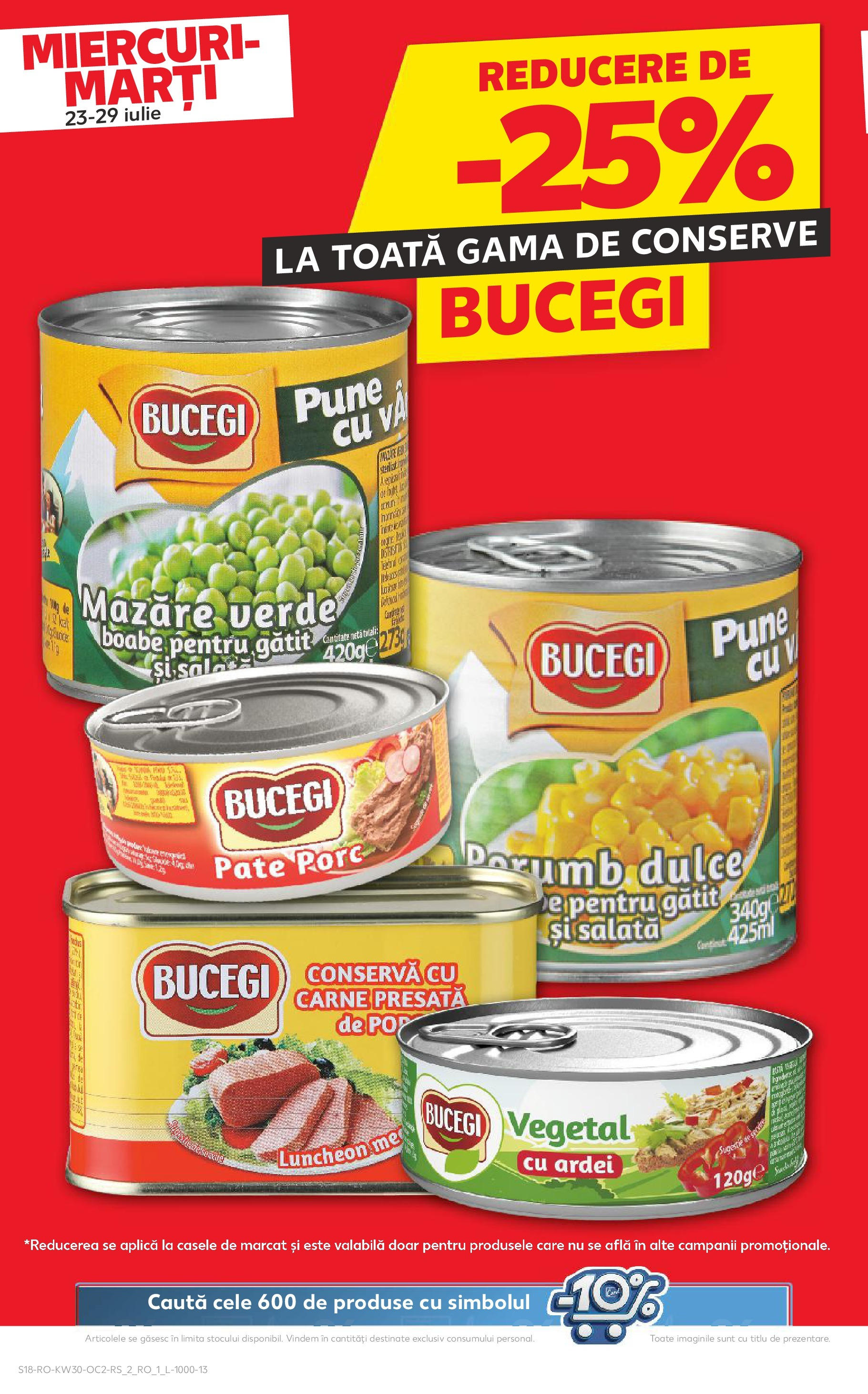 Catalog Kaufland 23 - 28 Iulie 2025 | Pagina 18 | Produse: Mazăre, Pate, Ardei, Porumb