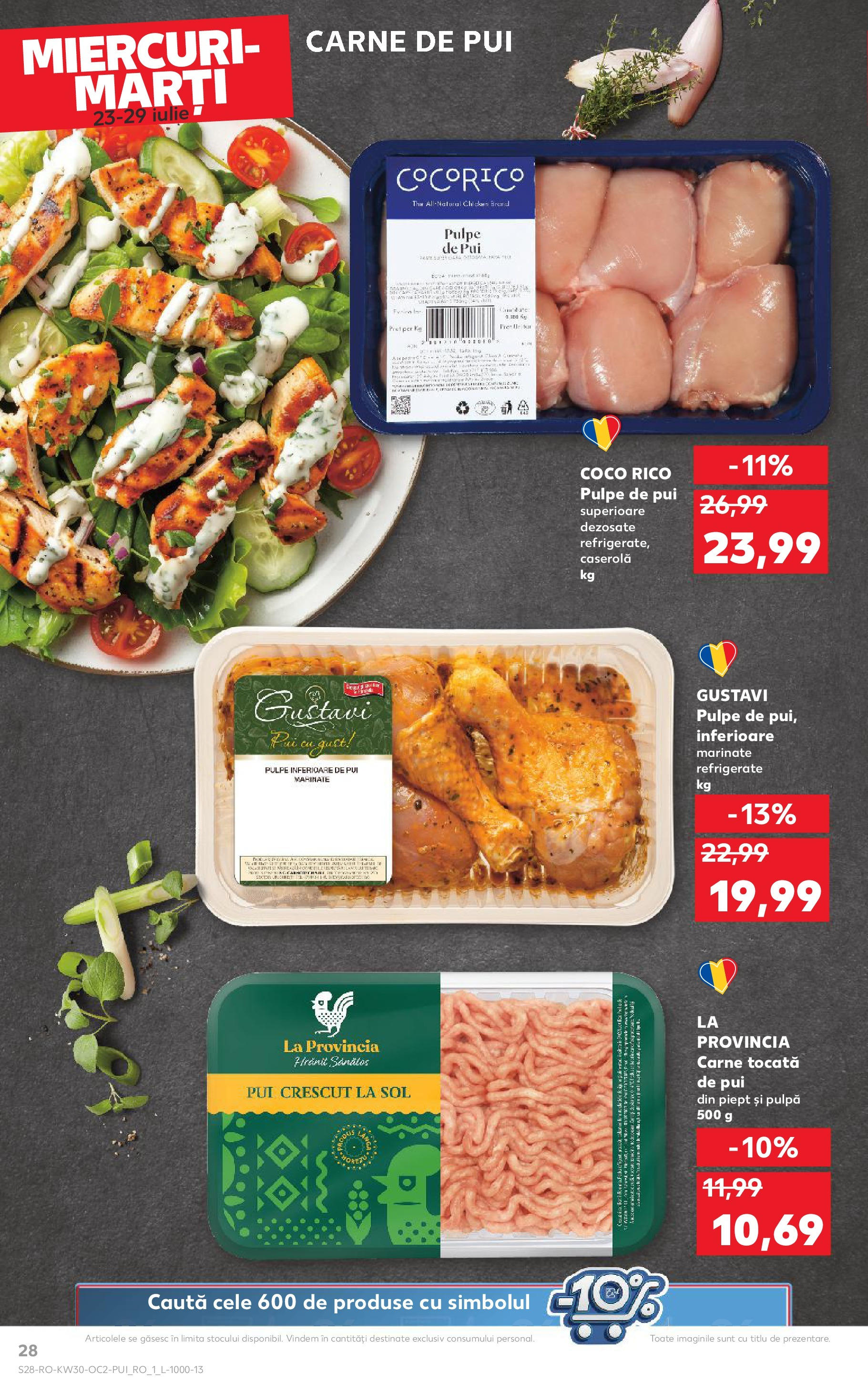 Catalog Kaufland 23 - 28 Iulie 2025 | Pagina 28 | Produse: Hacıyatmaz Kedi Oyuncağı, Kedi Oyun Alanları, Carne De Pui, Carne tocată