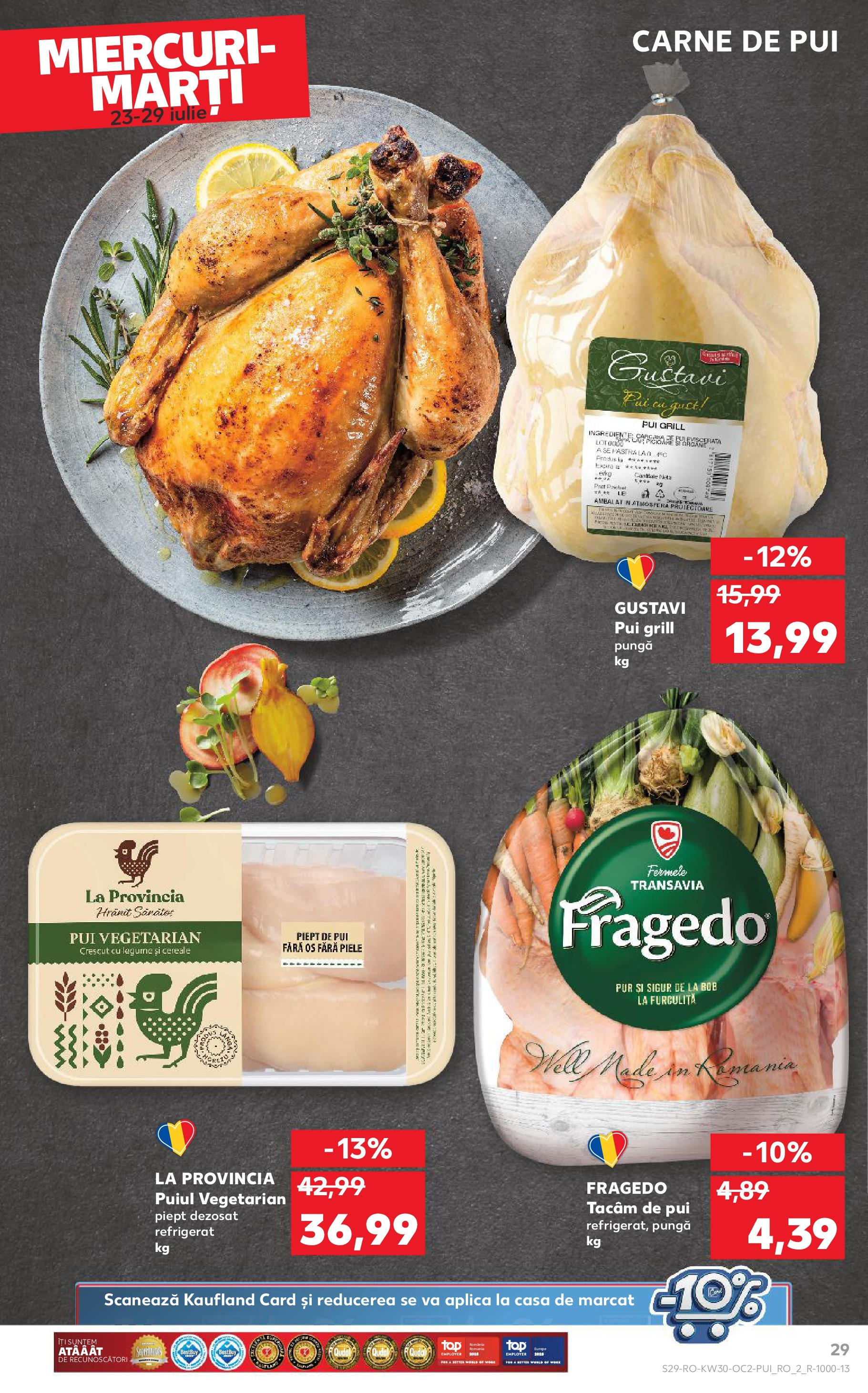 Catalog Kaufland 23 - 28 Iulie 2025 | Pagina 29 | Produse: Grill, Hacıyatmaz Kedi Oyuncağı, Cereale, Legume