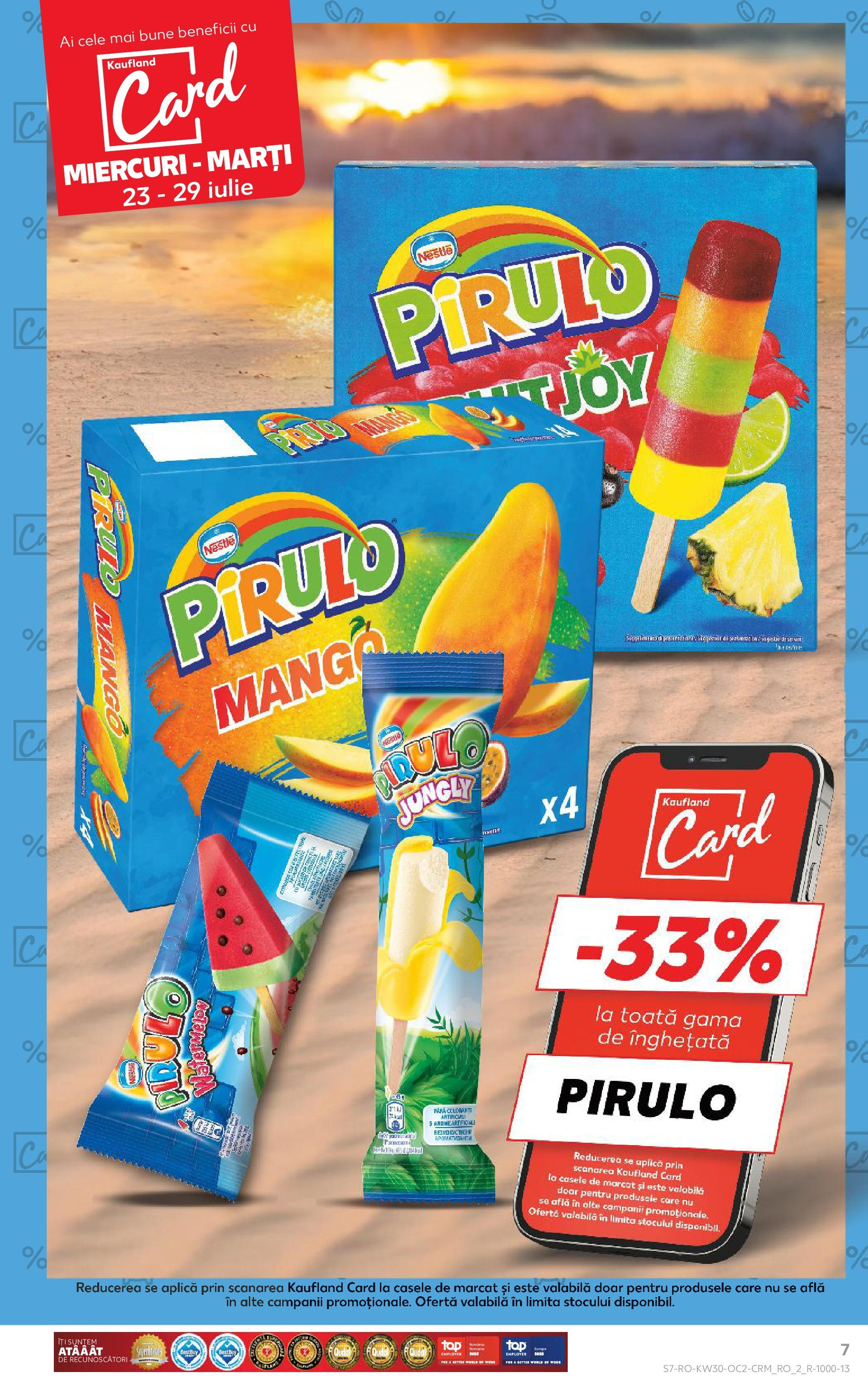 Catalog Kaufland 23 - 28 Iulie 2025 | Pagina 7 | Produse: Înghețată, Mango