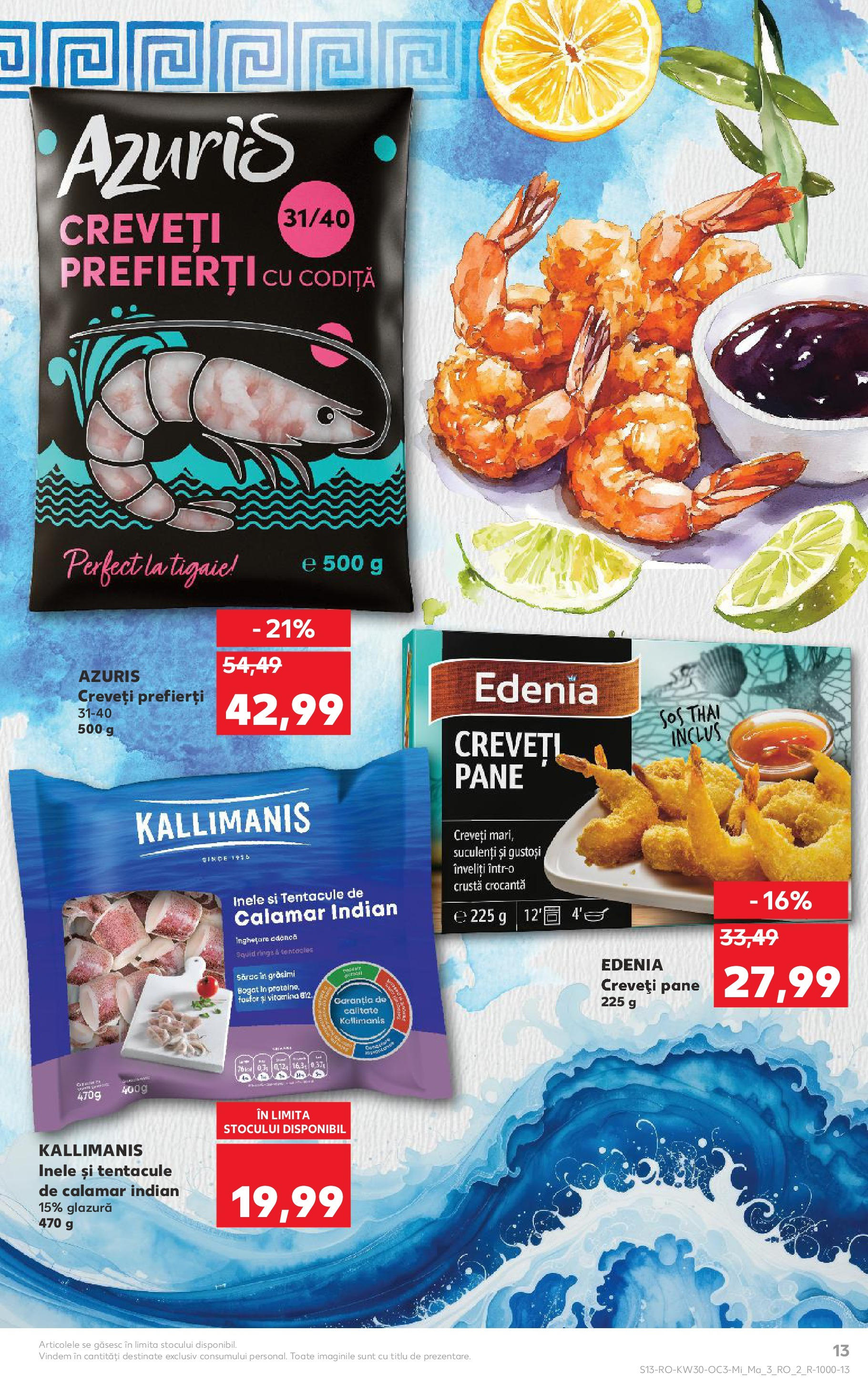 Catalog Kaufland 23 - 28 Iulie 2025 | Pagina 13 | Produse: Tigaie, Sos