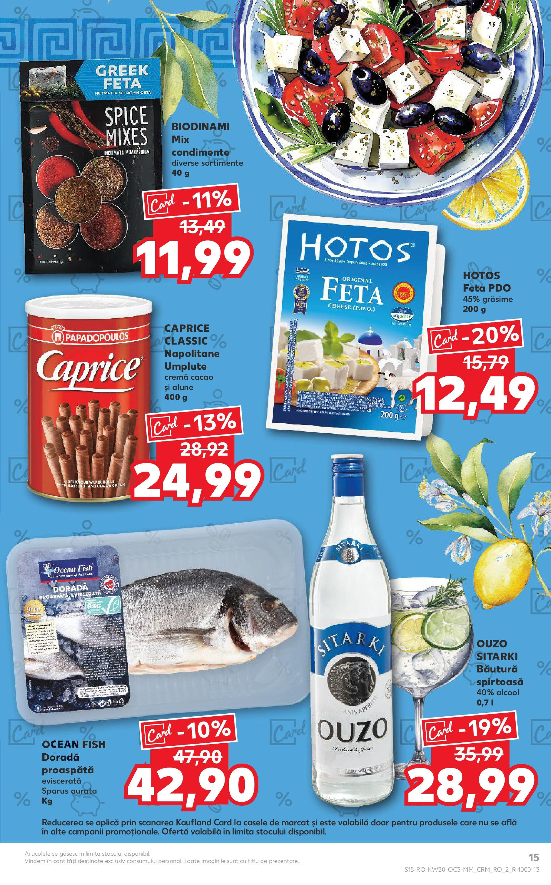 Catalog Kaufland 23 - 28 Iulie 2025 | Pagina 15 | Produse: Alune, Cremă, Cacao, Condimente