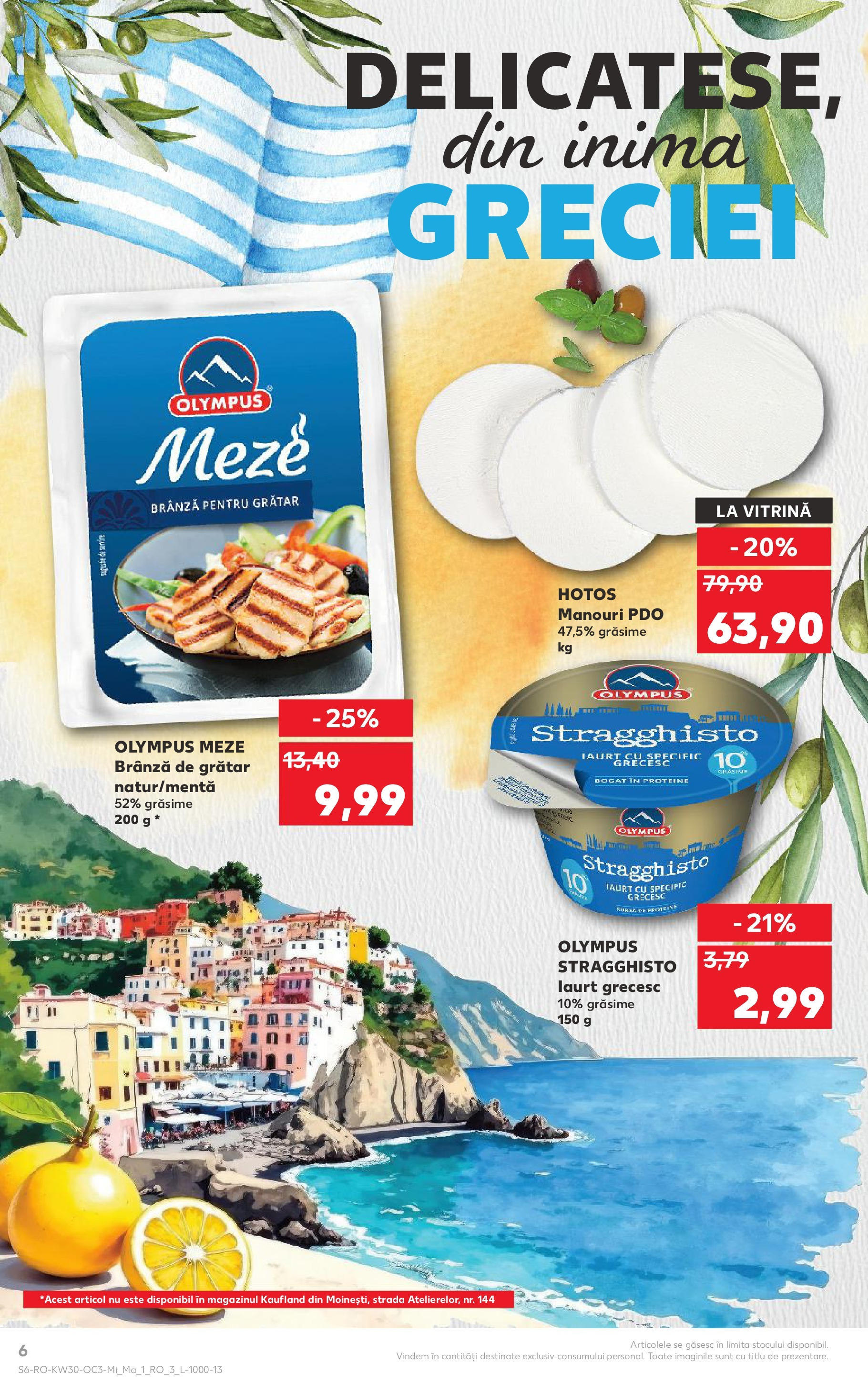Catalog Kaufland 23 - 28 Iulie 2025 | Pagina 6 | Produse: Masaüstü kılıfı, Vitrină, Brânză, Iaurt