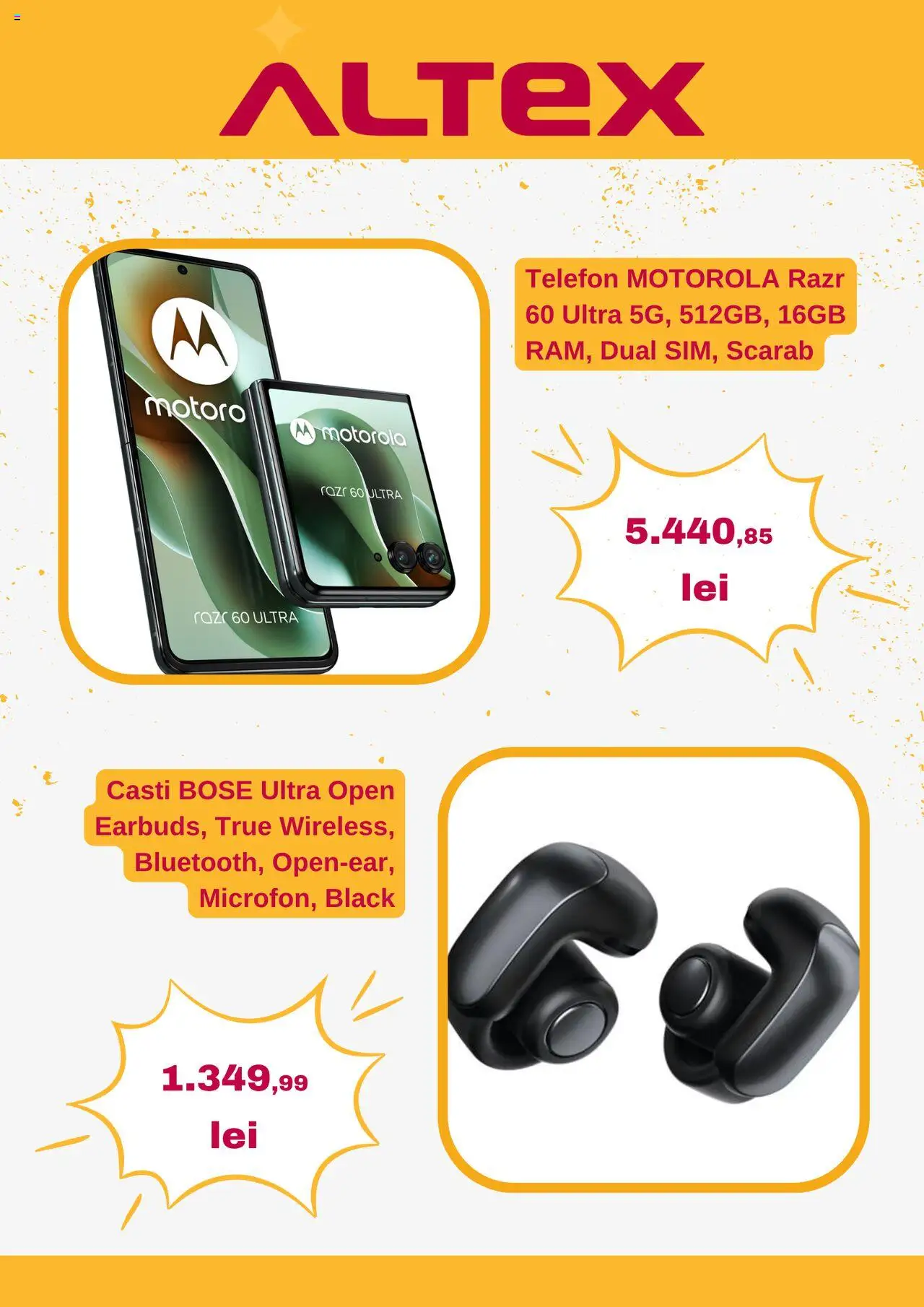 Catalog Altex 24 - 29 Iulie 2025 | Pagina 2 | Produse: Telefon, Căști