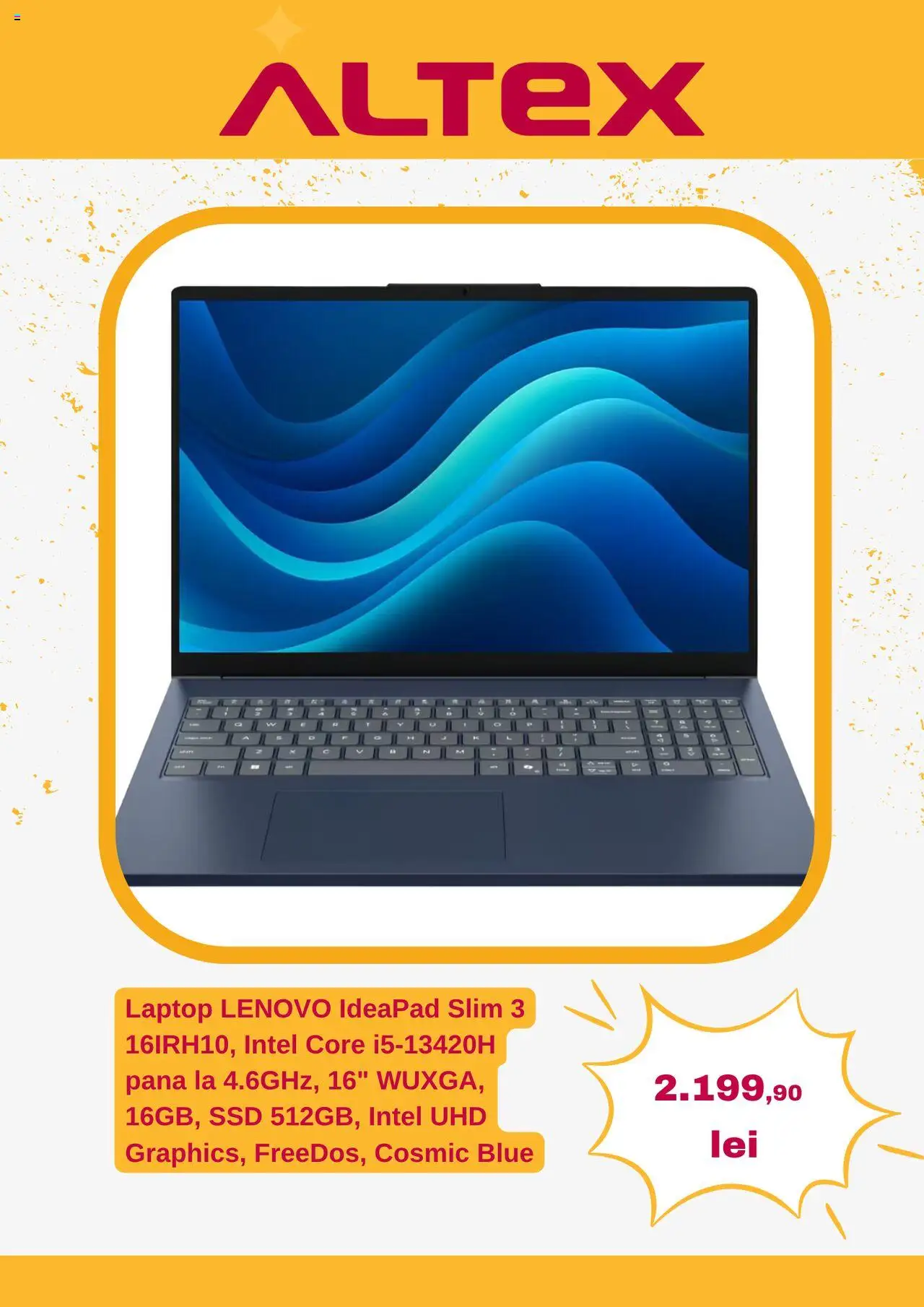 Catalog Altex 24 - 29 Iulie 2025 | Pagina 3 | Produse: Laptop