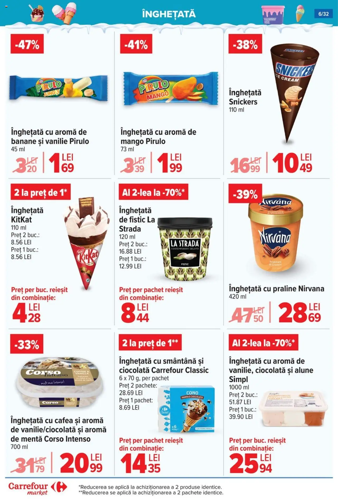 Catalog Carrefour 23 - 28 Iulie 2025 | Pagina 6 | Produse: Alune, Cafea, Banane, Mango