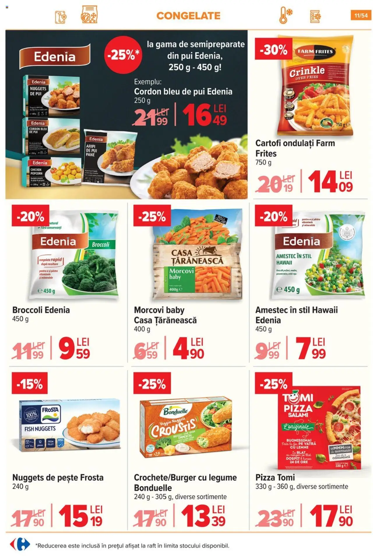 Catalog Carrefour 23 - 28 Iulie 2025 | Pagina 12 | Produse: Raft, Hacıyatmaz Kedi Oyuncağı, Cartofi, Legume