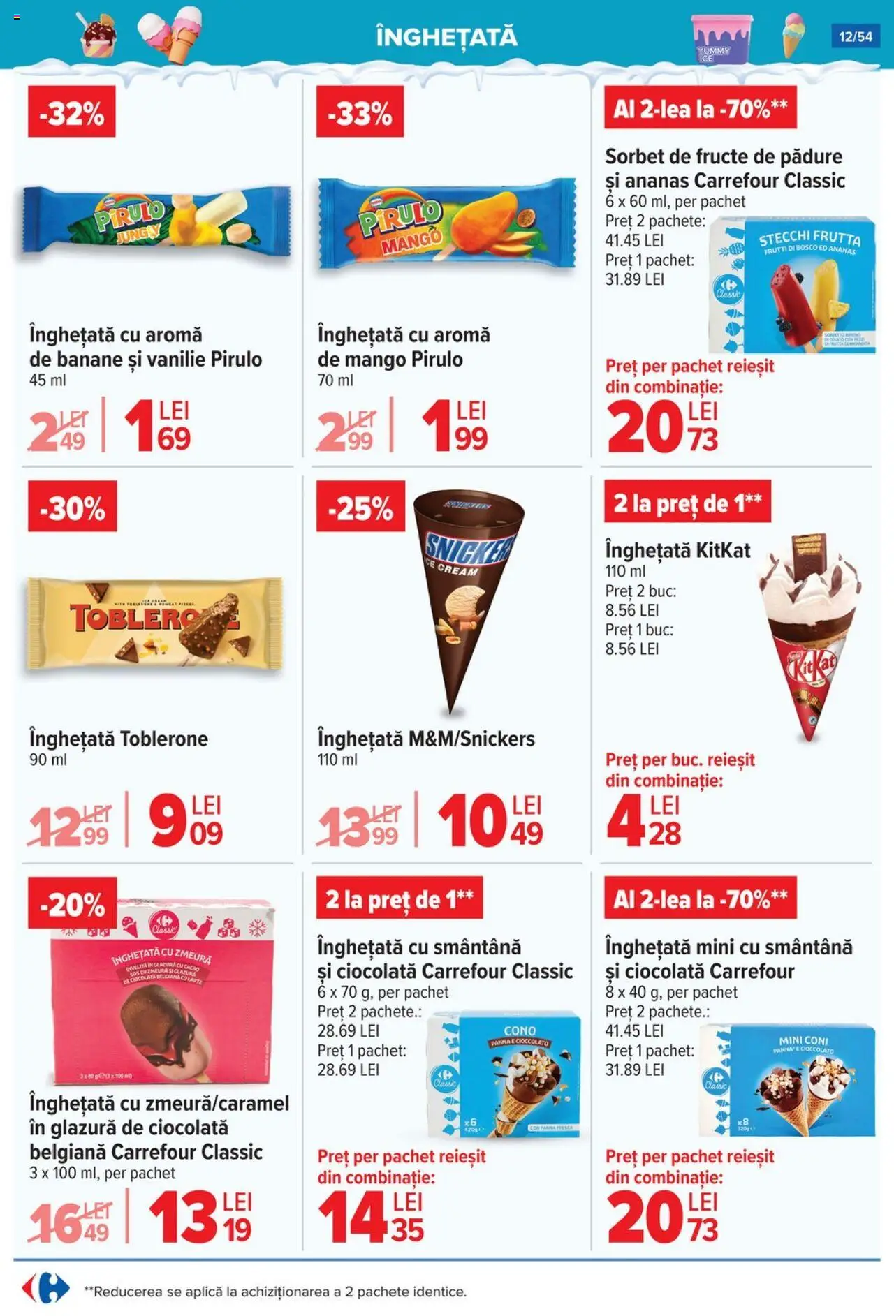 Catalog Carrefour 23 - 28 Iulie 2025 | Pagina 13 | Produse: Ciocolată, Banane, Ananas, Fructe