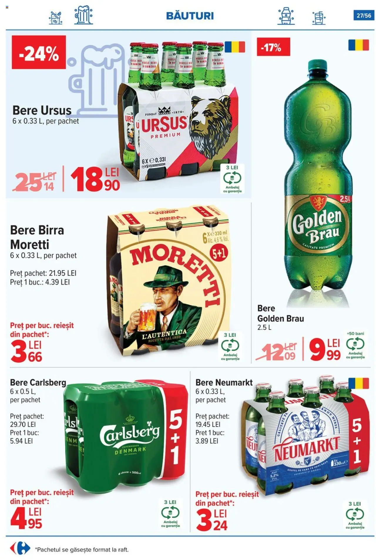Catalog Carrefour 23 - 28 Iulie 2025 | Pagina 28 | Produse: Atıştırmalık, Bere
