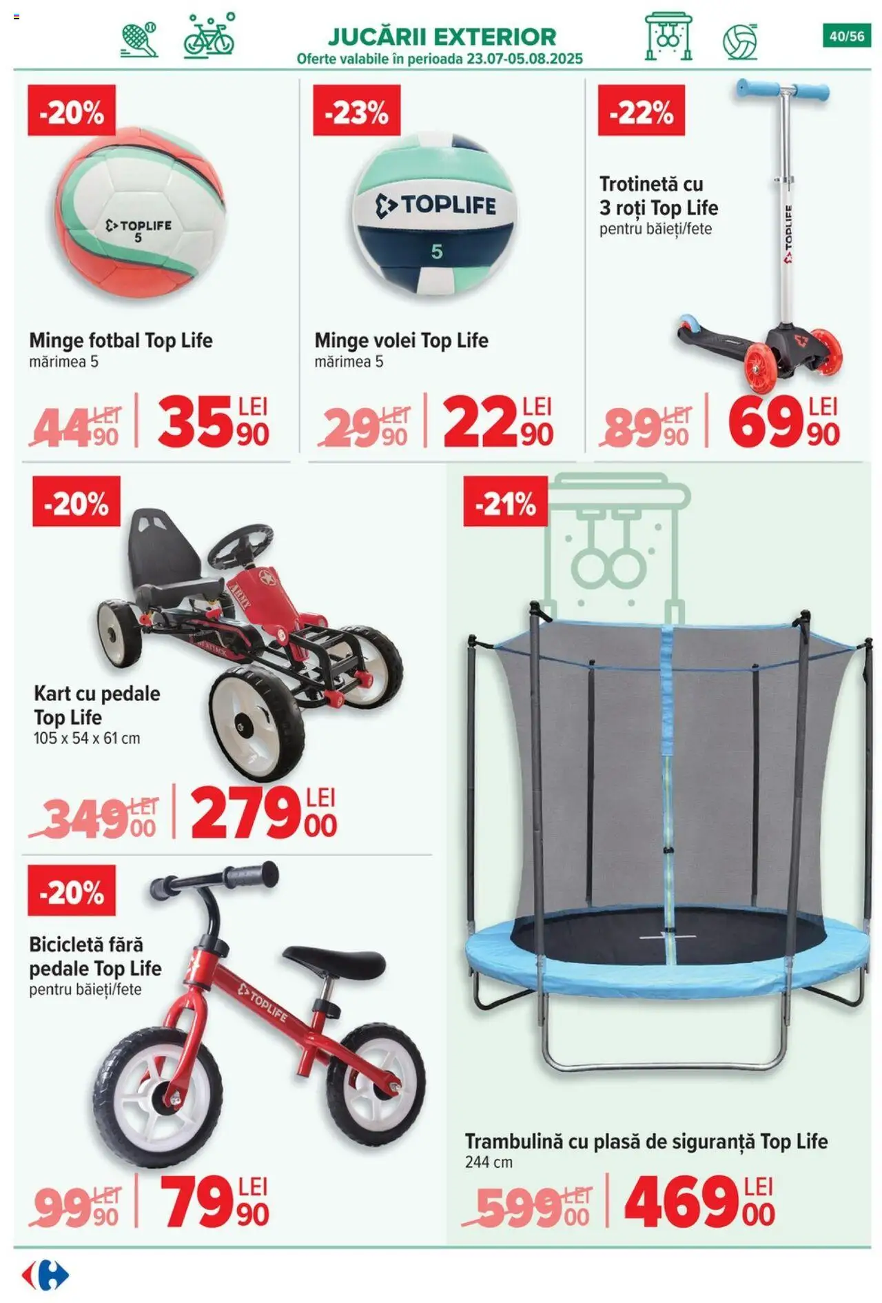 Catalog Carrefour 23 - 28 Iulie 2025 | Pagina 41 | Produse: Top, Trotinetă, Dana kuşbaşı