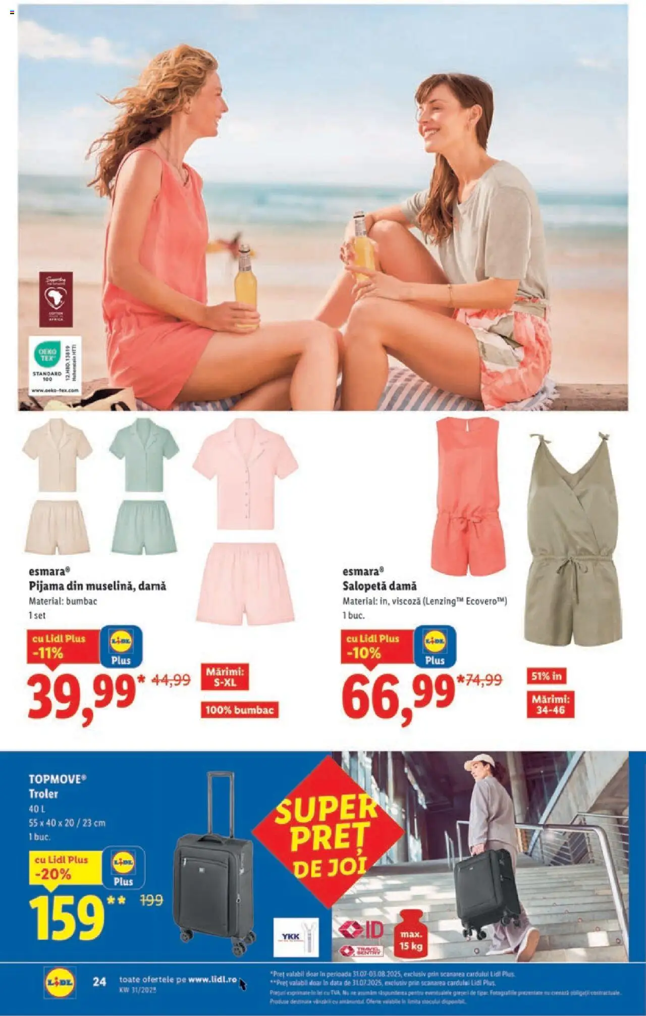Catalog LIDL 28 Iulie - 2 August 2025 | Pagina 24 | Produse: Salopetă