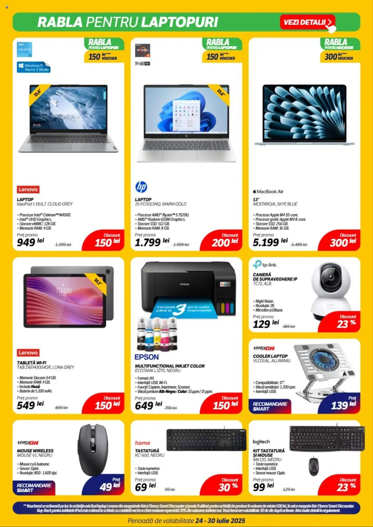 Catalog Flanco 24 - 29 Iulie 2025 | Pagina 13 | Produse: Memorie, Tastatură, Microfon, Baterie