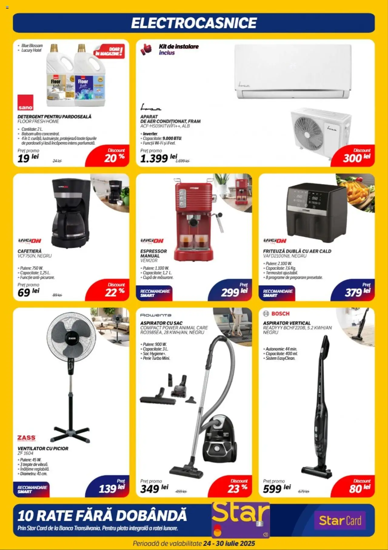 Catalog Flanco 24 - 29 Iulie 2025 | Pagina 16 | Produse: Cafetieră, Aspirator, Bancă, Pardoseală