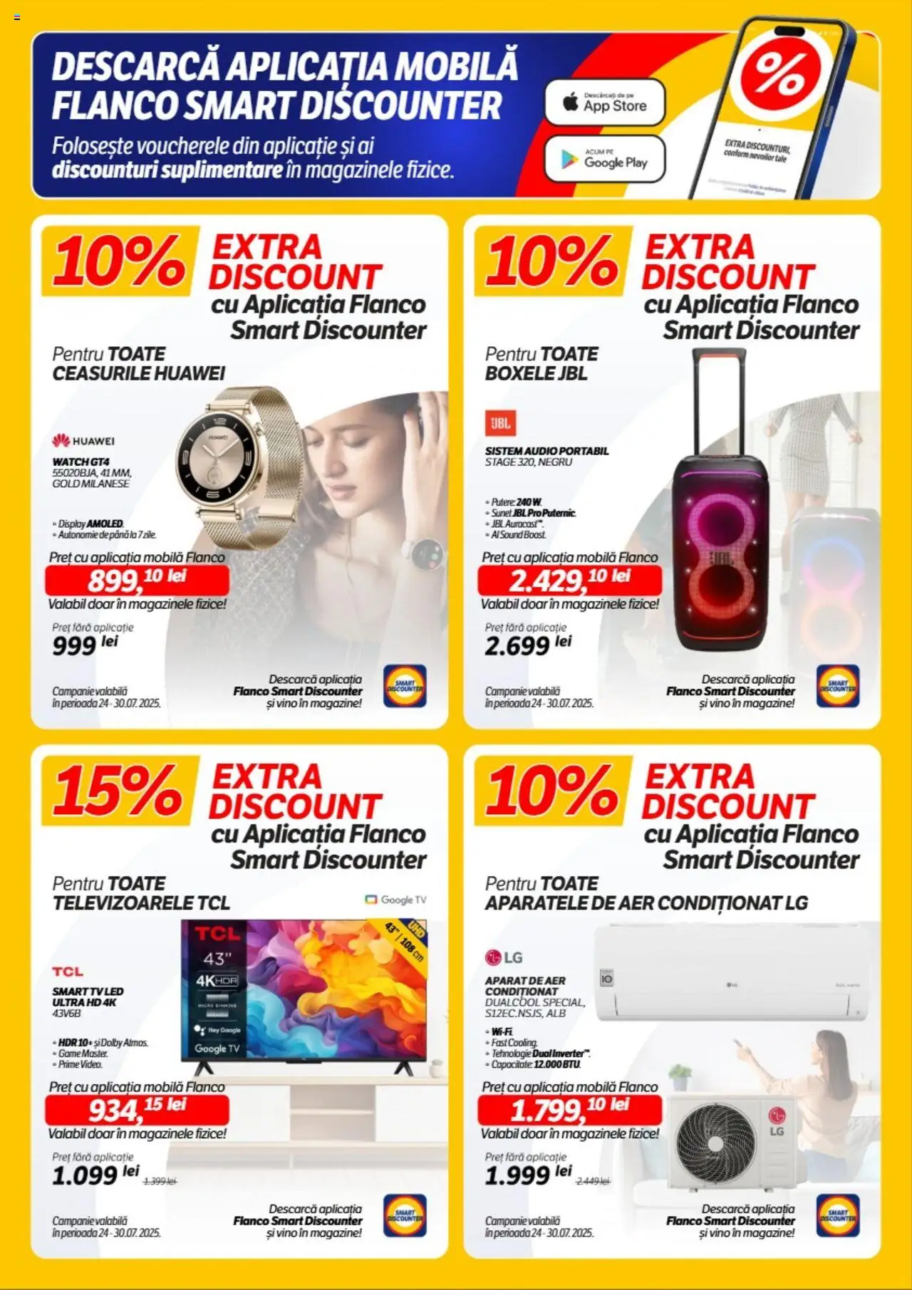 Catalog Flanco 24 - 29 Iulie 2025 | Pagina 2 | Produse: Audio, Aer Condiționat, Babak, Sistem audio