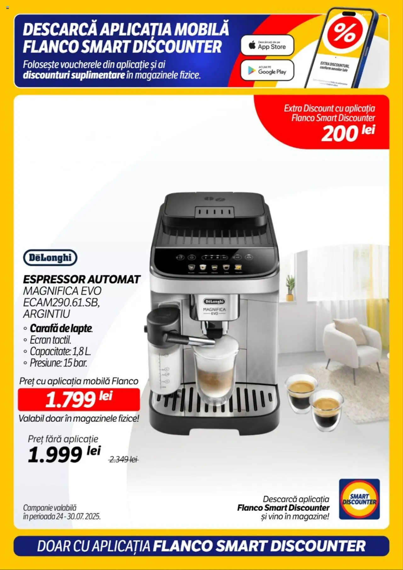 Catalog Flanco 24 - 29 Iulie 2025 | Pagina 3 | Produse: Espressor, Carafă