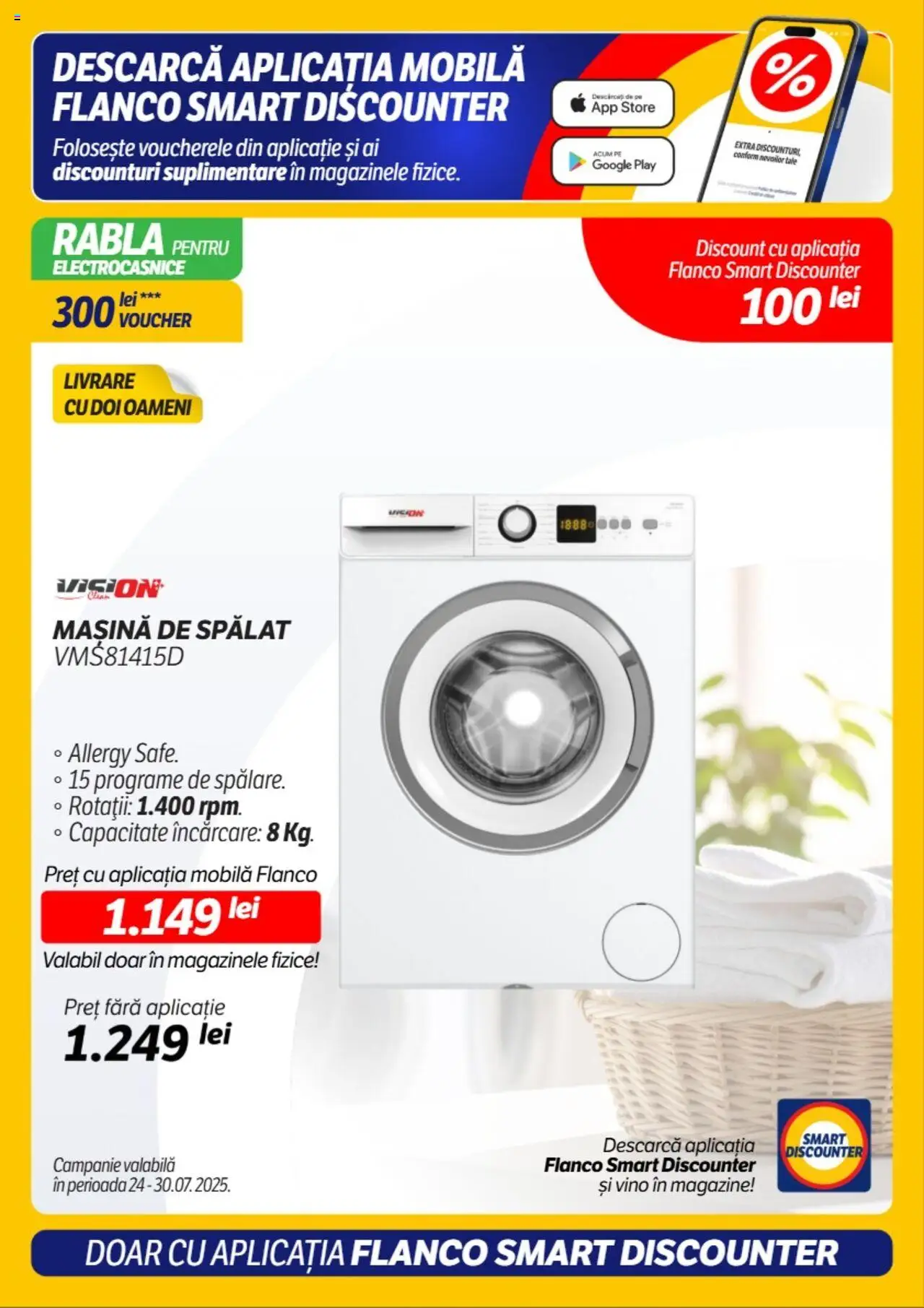 Catalog Flanco 24 - 29 Iulie 2025 | Pagina 7 | Produse: Mașină De Spălat