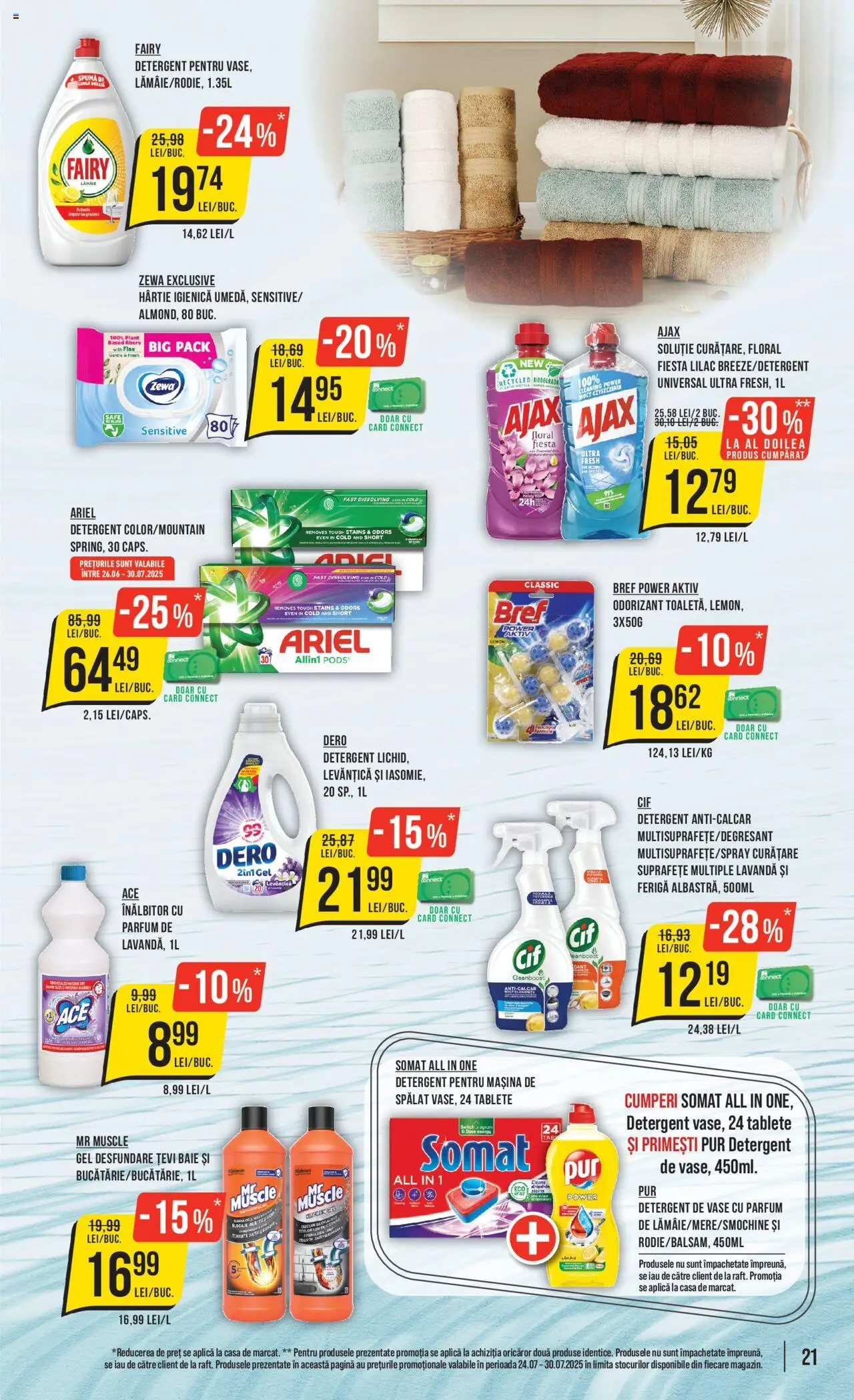 Catalog Mega Image 24 - 29 Iulie 2025 | Pagina 21 | Produse: Detergent de vase, Mașină De Spălat, Detergent pentru mașina de spălat, Lămâie