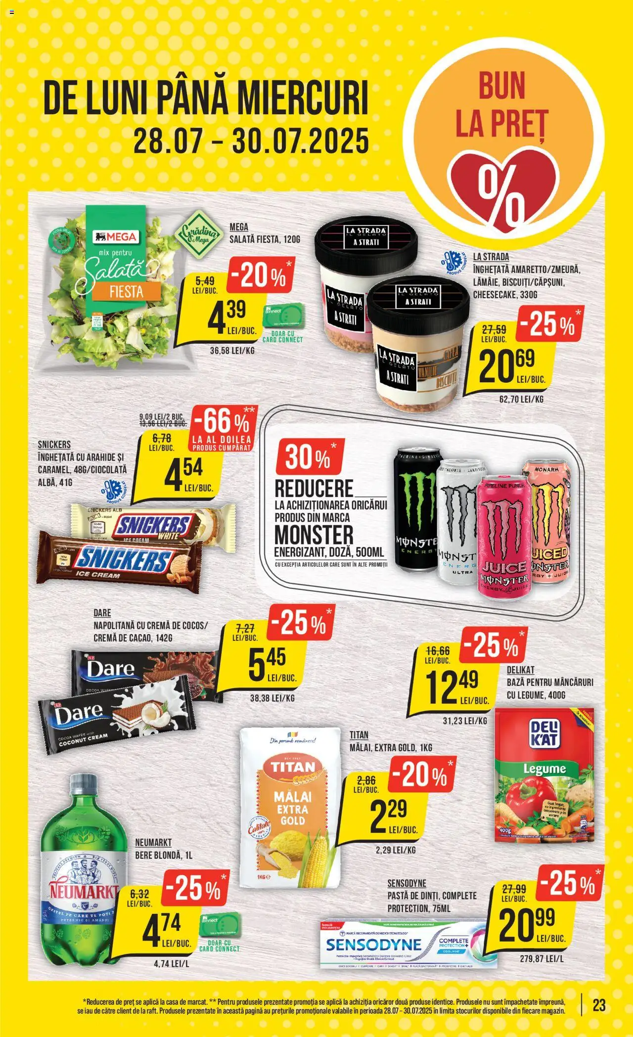 Catalog Mega Image 24 - 29 Iulie 2025 | Pagina 23 | Produse: Bere, Mălai, Porumb, Legume
