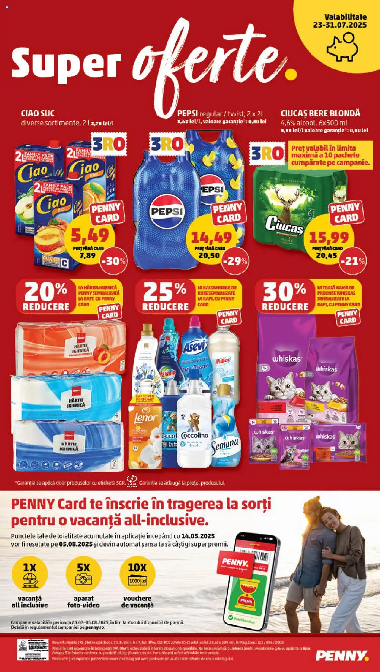 Catalog PENNY Market 23 - 30 Iulie 2025 | Pagina 20 | Produse: Suc, Bere