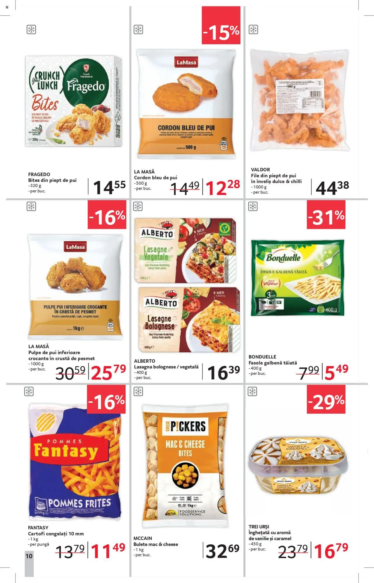 Catalog Selgros 25 - 30 Iulie 2025 | Pagina 10 | Produse: Cordon bleu, Paste, Înghețată, Cartofi
