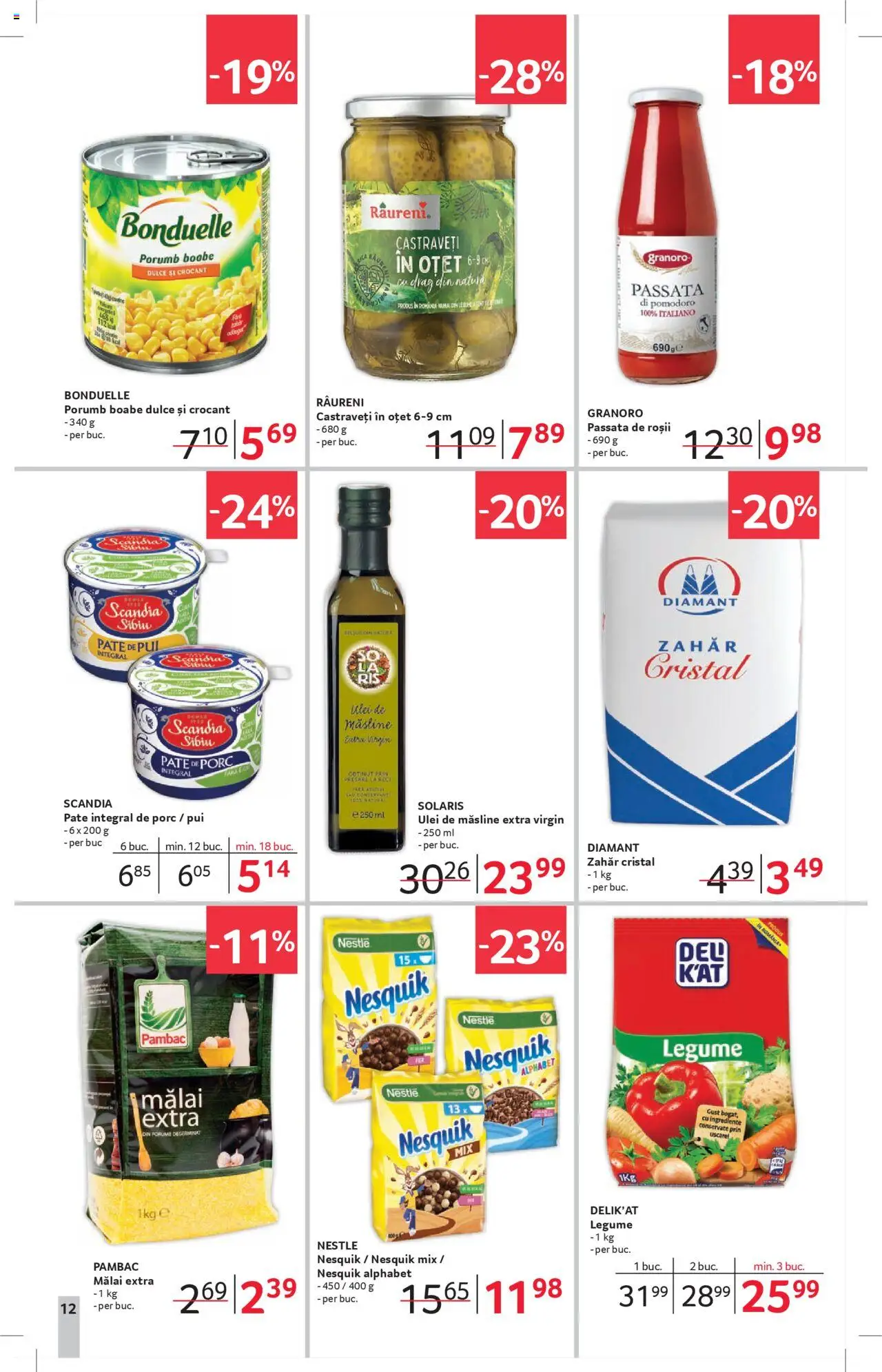 Catalog Selgros 25 - 30 Iulie 2025 | Pagina 12 | Produse: Pară, Ulei, Castraveți, Zahăr