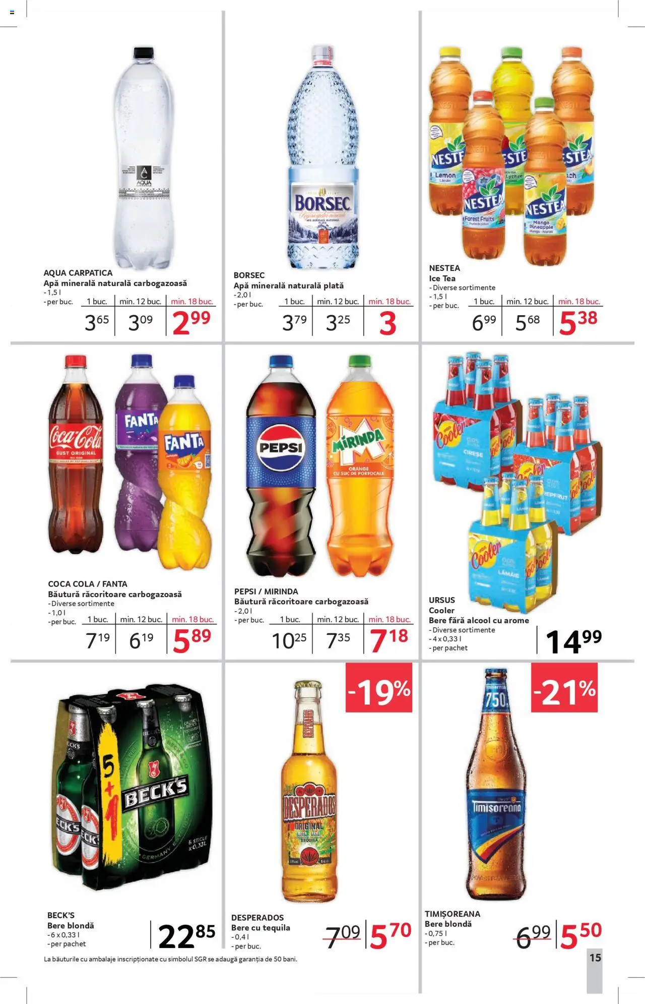 Catalog Selgros 25 - 30 Iulie 2025 | Pagina 15 | Produse: Suc, Ananas, Cireșe, Apă