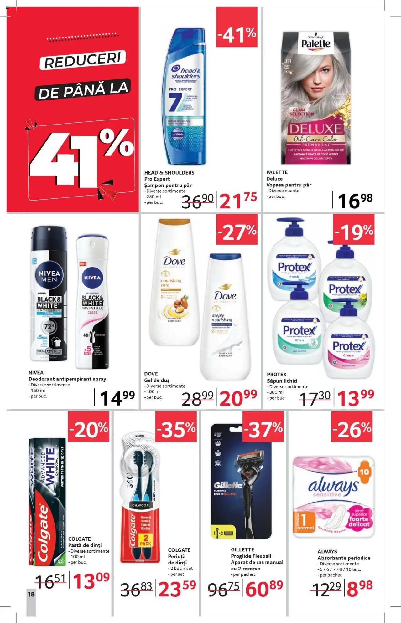 Catalog Selgros 25 - 30 Iulie 2025 | Pagina 18 | Produse: Aparat De Ras, Duș, Săpun, Deodorant