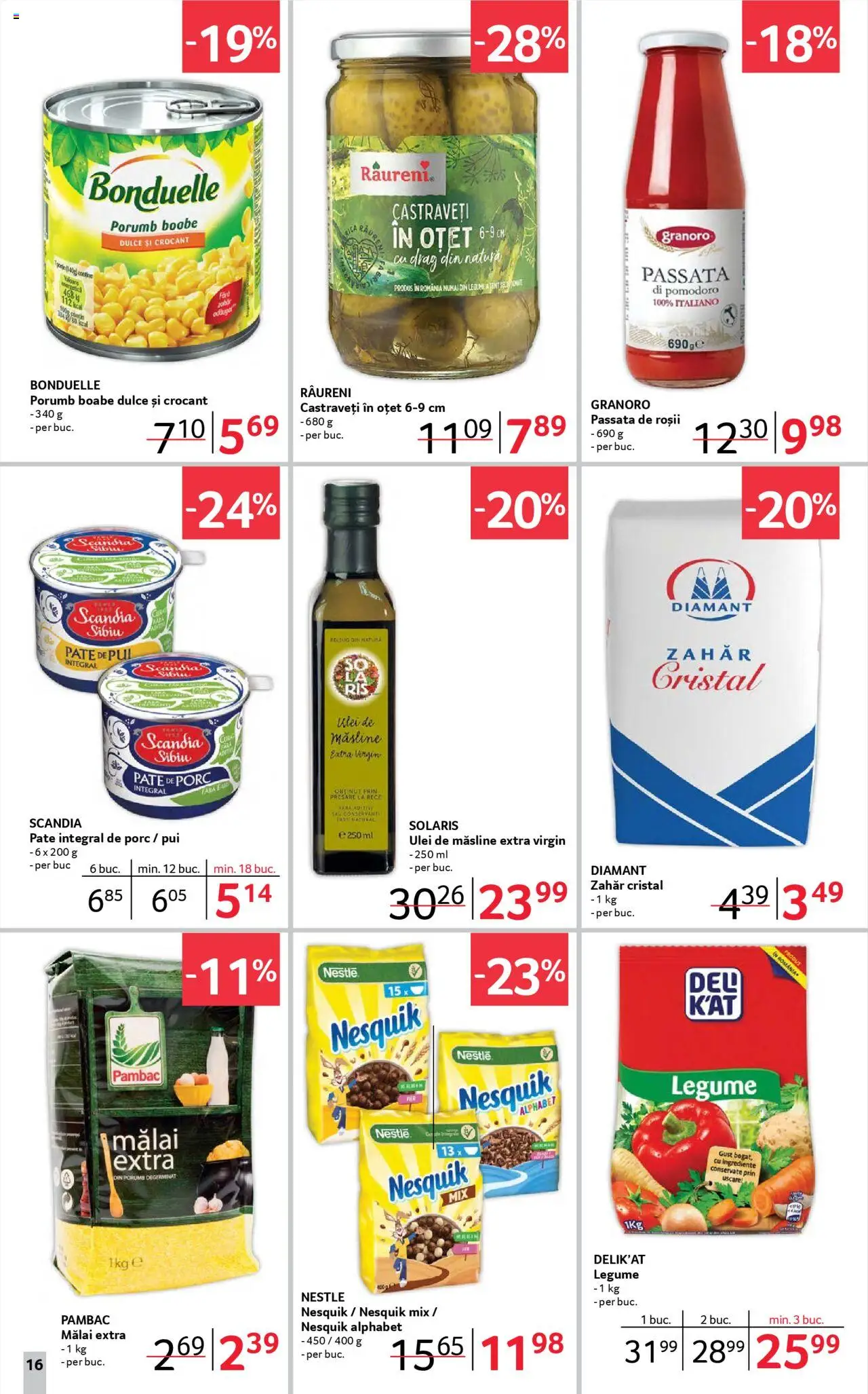 Catalog Selgros 25 - 30 Iulie 2025 | Pagina 16 | Produse: Hacıyatmaz Kedi Oyuncağı, Oțet, Roșii, Zahăr