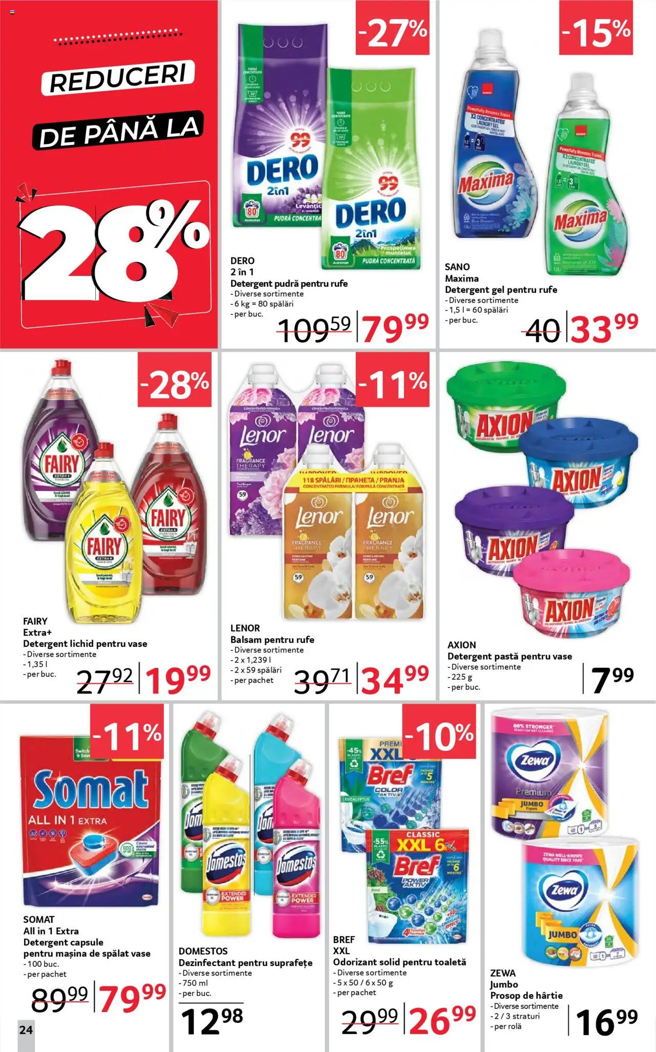 Catalog Selgros 25 - 30 Iulie 2025 | Pagina 24 | Produse: Mașină De Spălat Vase, Pudră, Balsam, Detergent