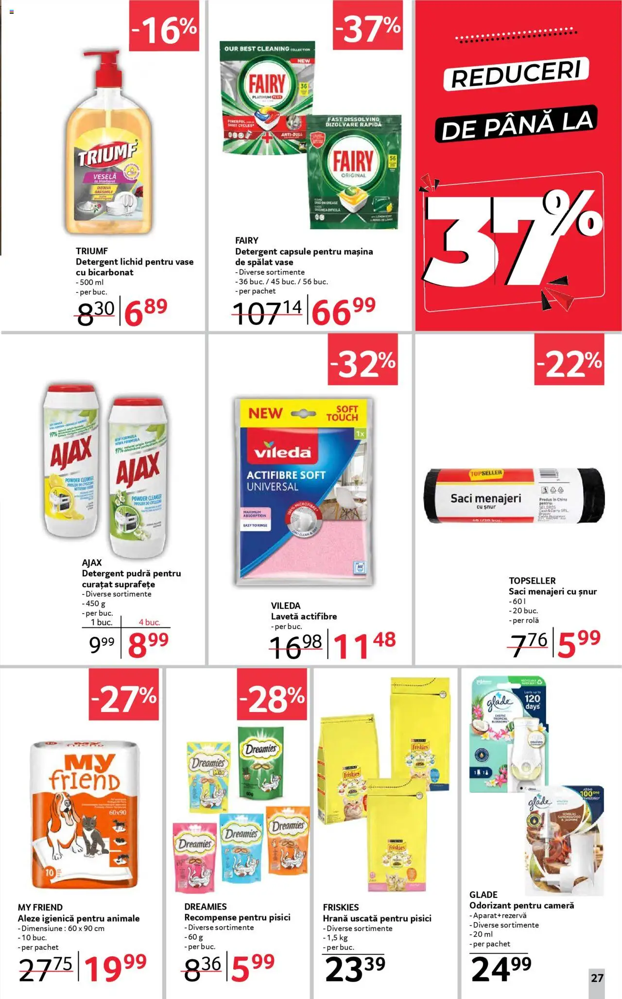 Catalog Selgros 25 - 30 Iulie 2025 | Pagina 27 | Produse: Mașină De Spălat, Mașină De Spălat Vase, Pudră, Capsule pentru mașina de spălat