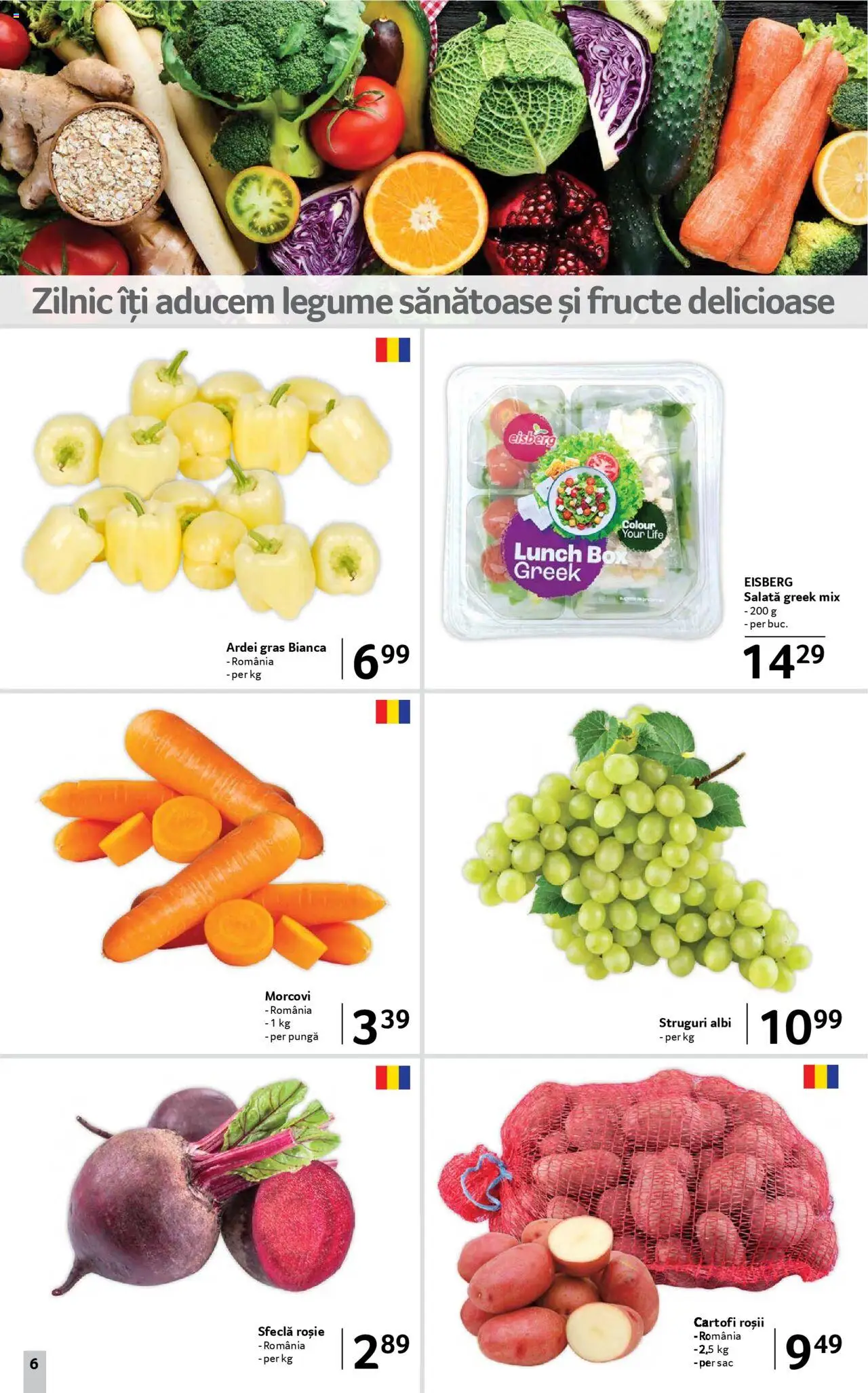 Catalog Selgros 25 - 30 Iulie 2025 | Pagina 6 | Produse: Struguri, Pungă, Ardei, Roșii