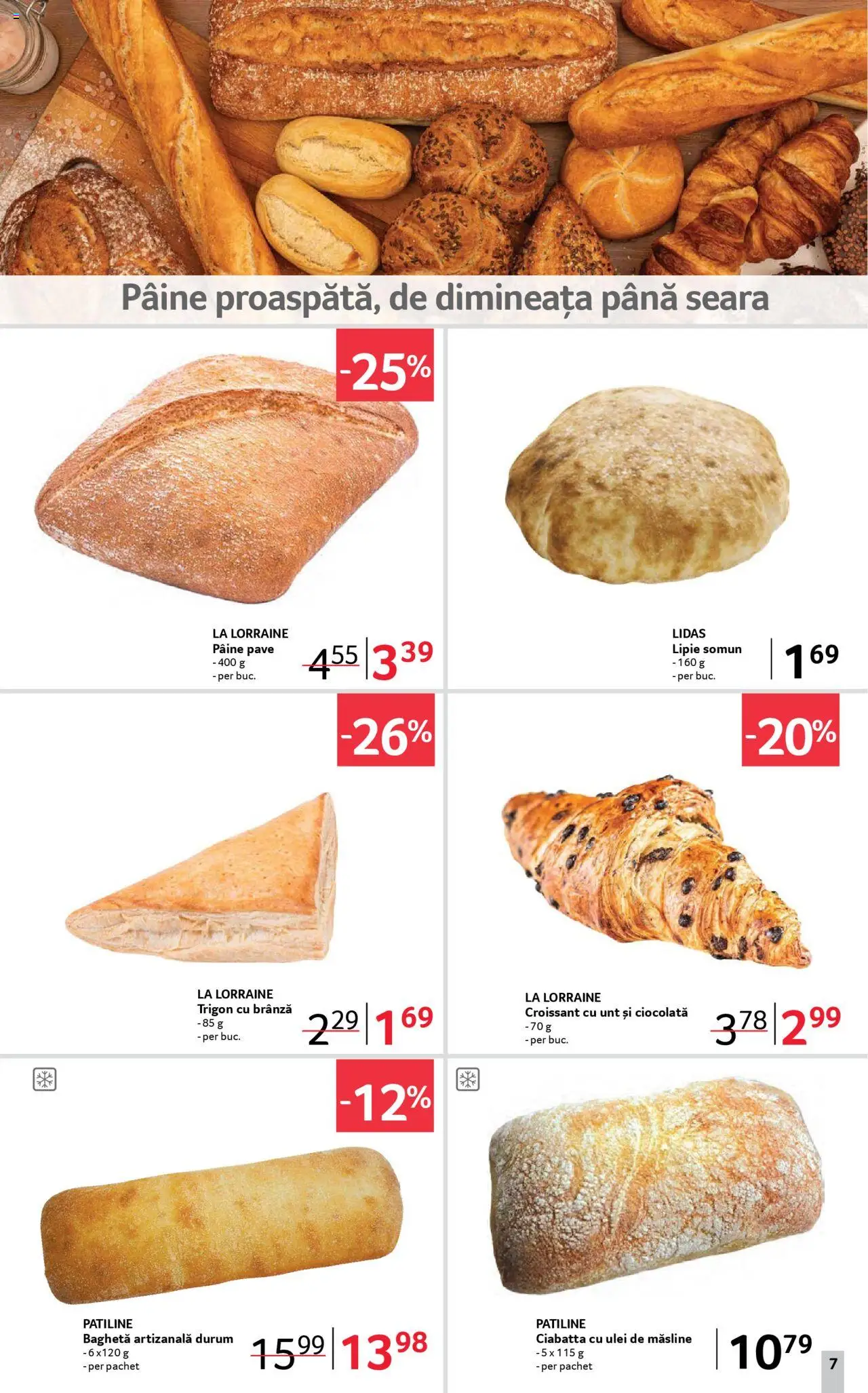 Catalog Selgros 25 - 30 Iulie 2025 | Pagina 7 | Produse: Brânză, Ulei, Pâine, Ciocolată