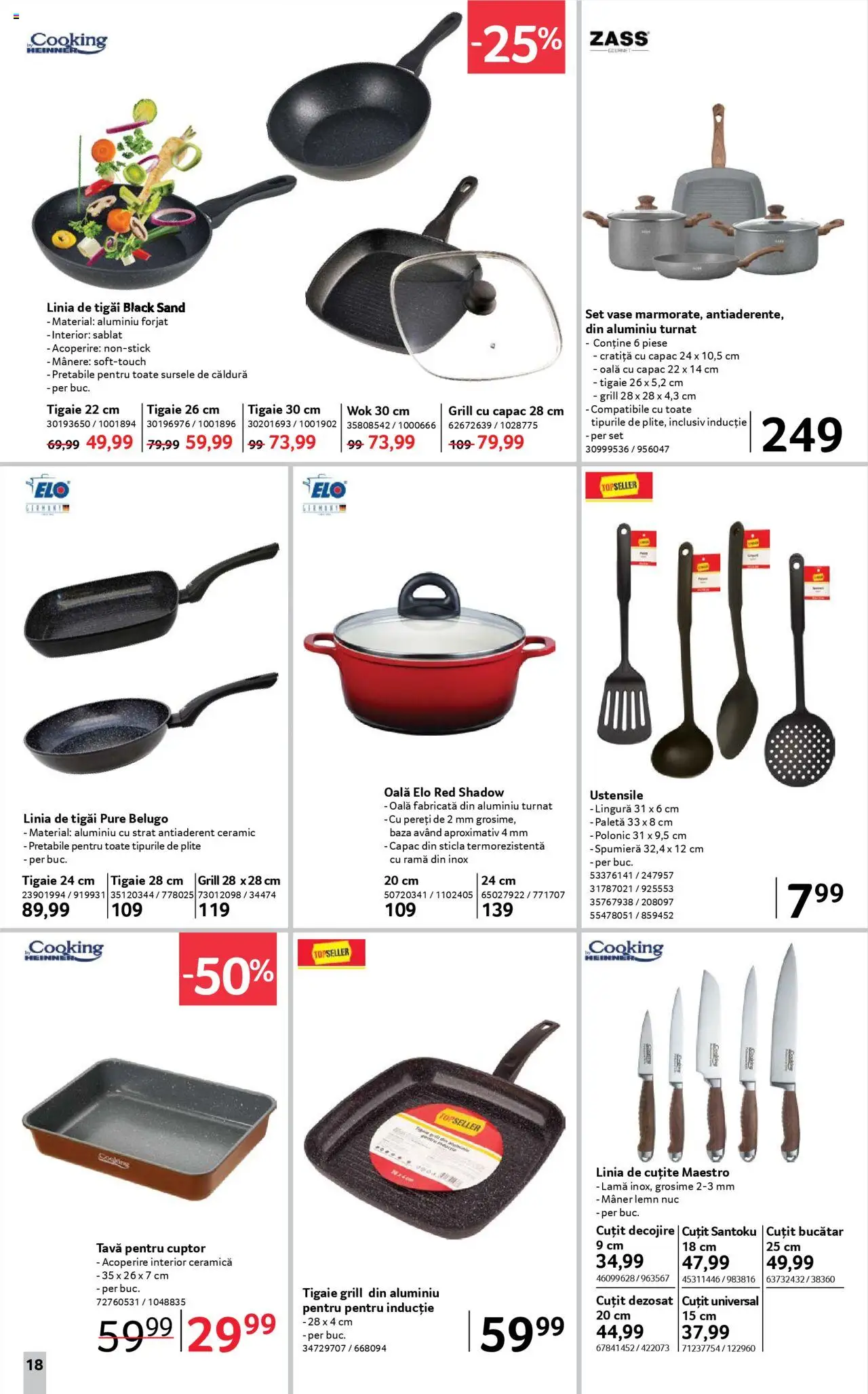 Catalog Selgros 25 - 30 Iulie 2025 | Pagina 18 | Produse: Cuptor, Cratiță, Oală, Mâner