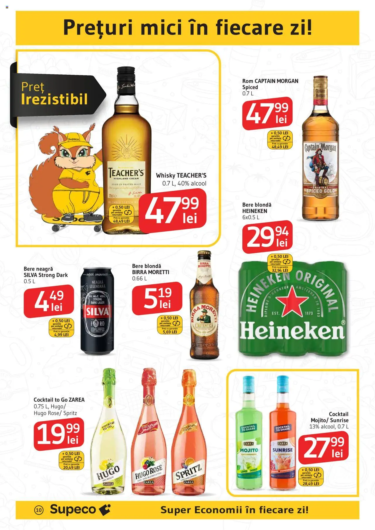 Catalog Supeco 24 Iulie - 5 August 2025 | Pagina 10 | Produse: Lime, Mici, Bere, Rom