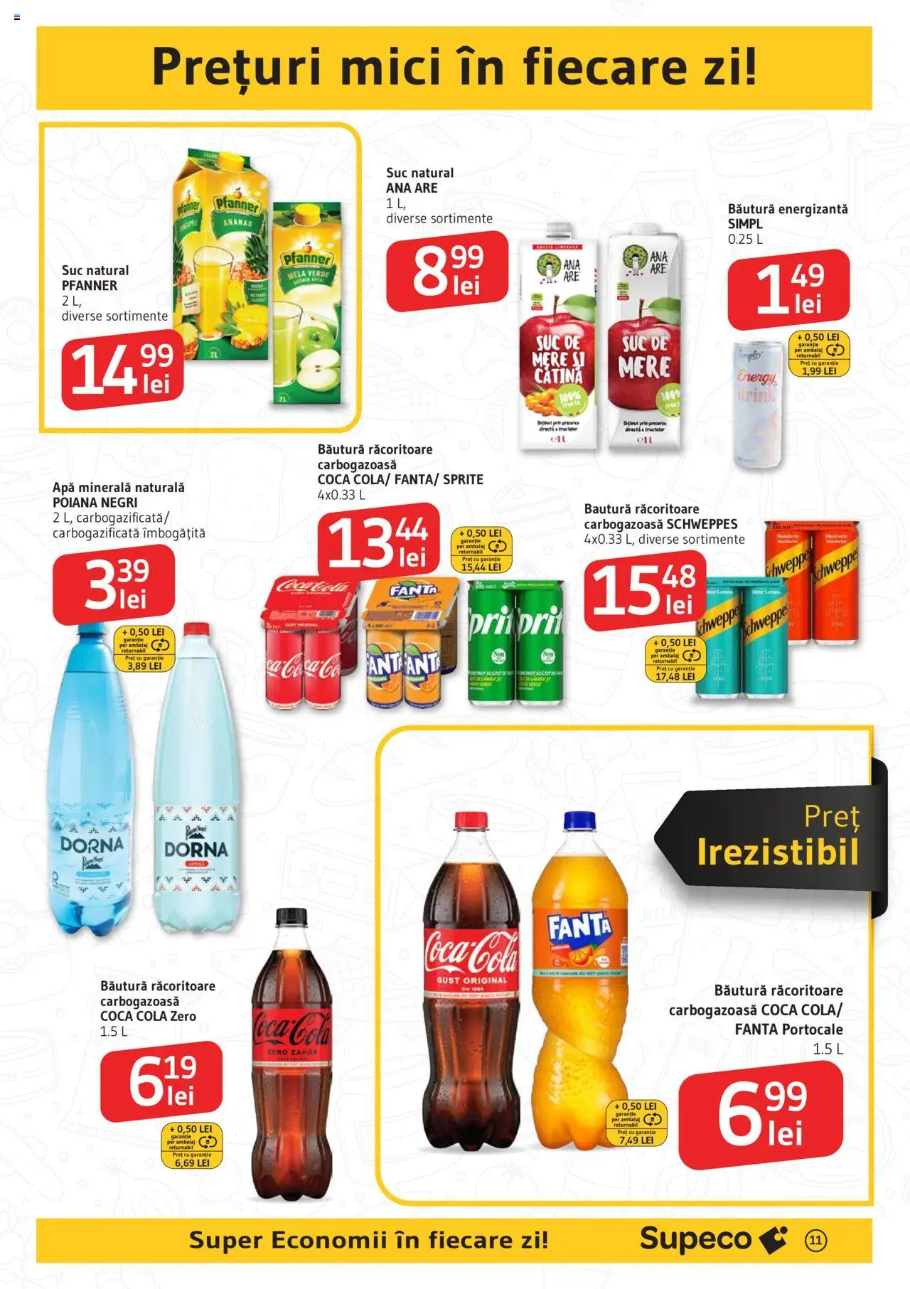 Catalog Supeco 24 Iulie - 5 August 2025 | Pagina 11 | Produse: Yazı tahtası kalemi, Suc, Băutură energizantă, Portocale