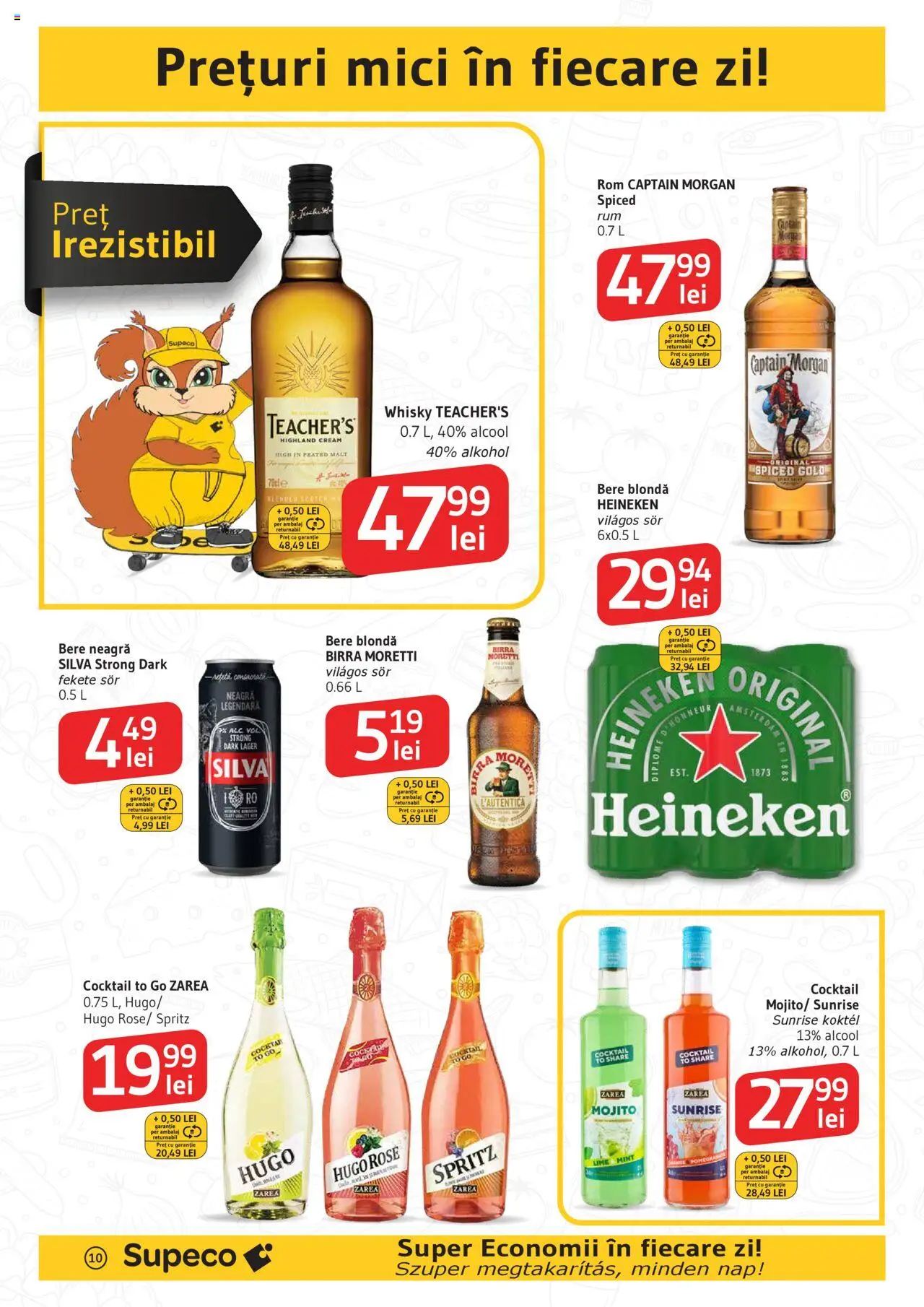 Catalog Supeco 24 Iulie - 5 August 2025 | Pagina 10 | Produse: Lime, Mici, Bere, Rom