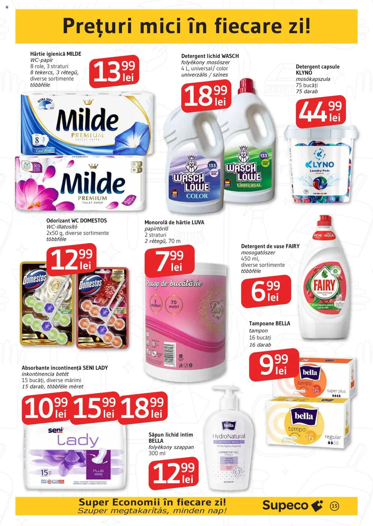 Catalog Supeco 24 Iulie - 5 August 2025 | Pagina 15 | Produse: Bucătărie, Săpun, Detergent, Săpun lichid