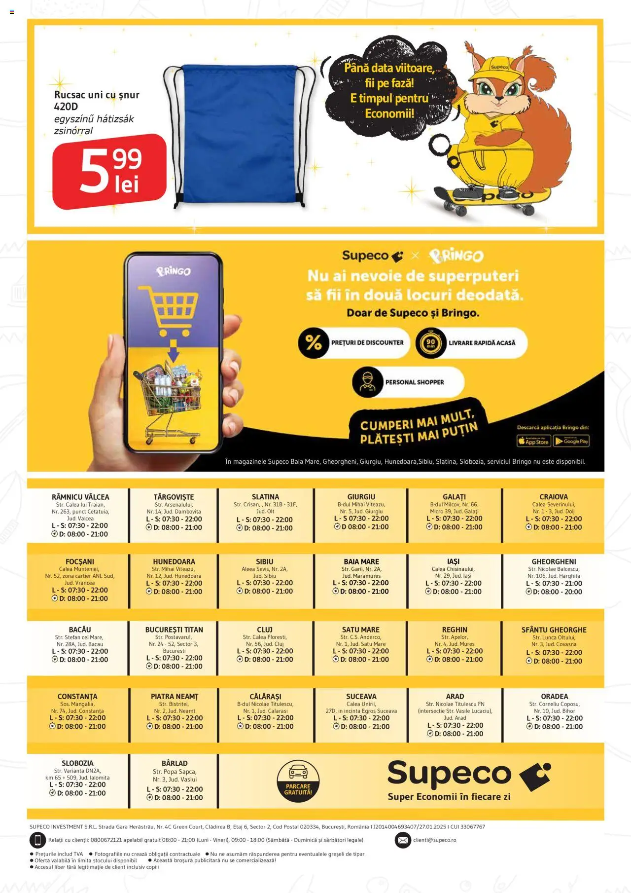 Catalog Supeco 24 Iulie - 5 August 2025 | Pagina 18 | Produse: Rucsac