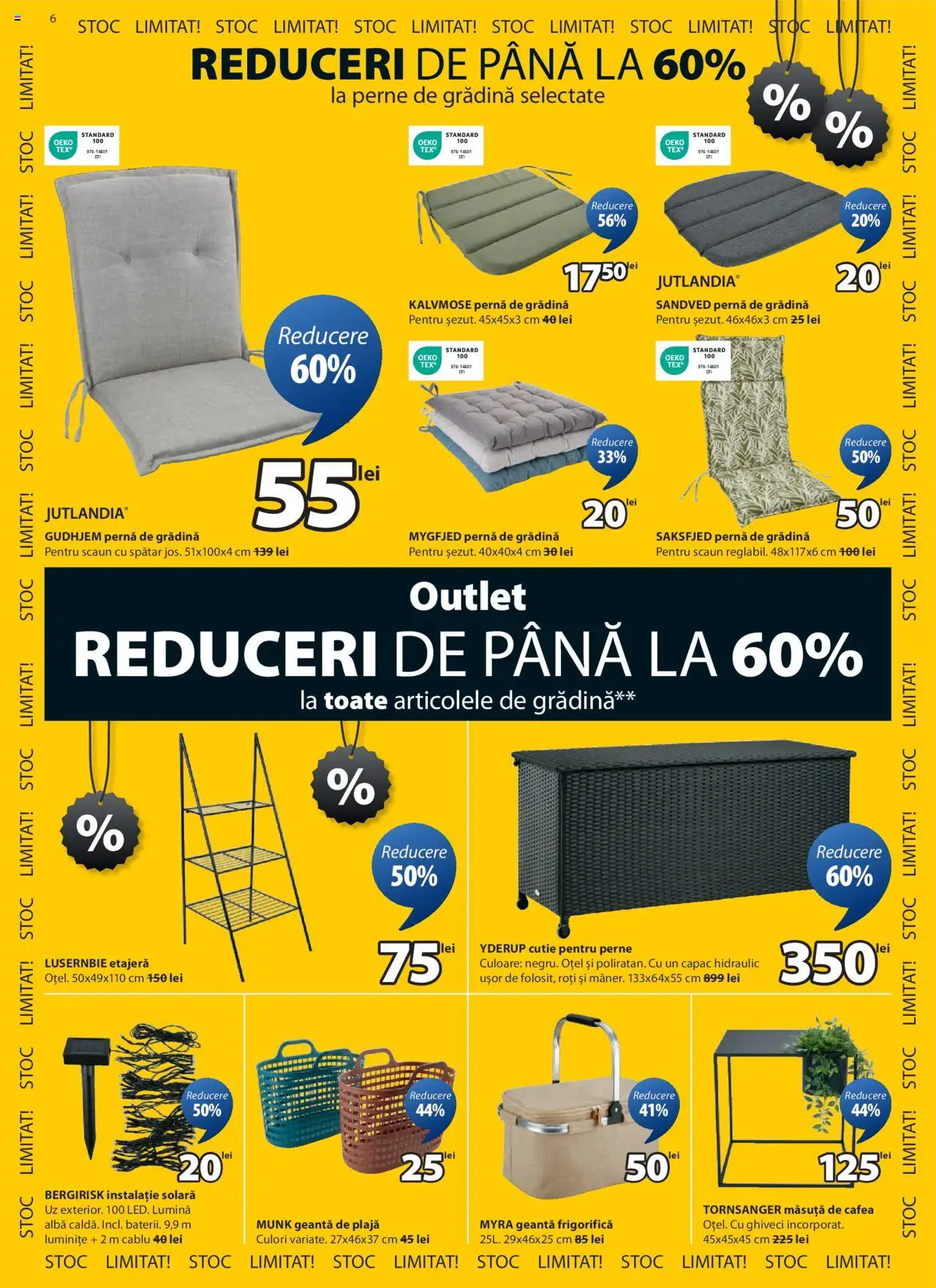 Catalog JYSK 25 Iulie - 2 August 2025 | Pagina 6 | Produse: Cablu, Geantă, Cutie, Măsuță de cafea