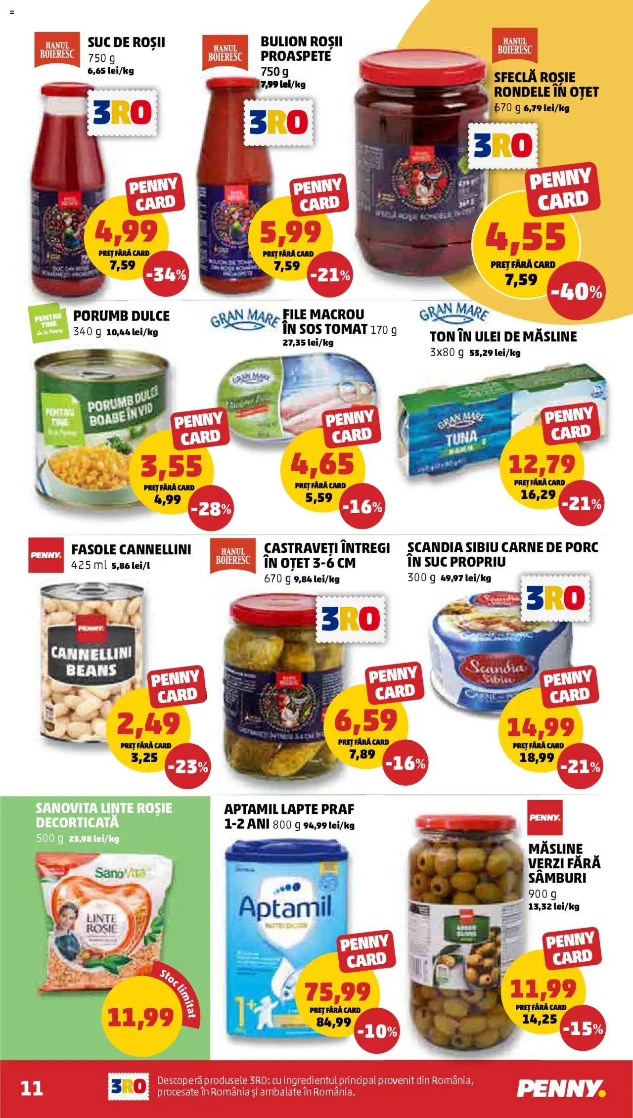 Catalog PENNY Market 1 - 7 August 2025 | Pagina 13 | Produse: Lapte praf, Lapte, Oțet, Suc